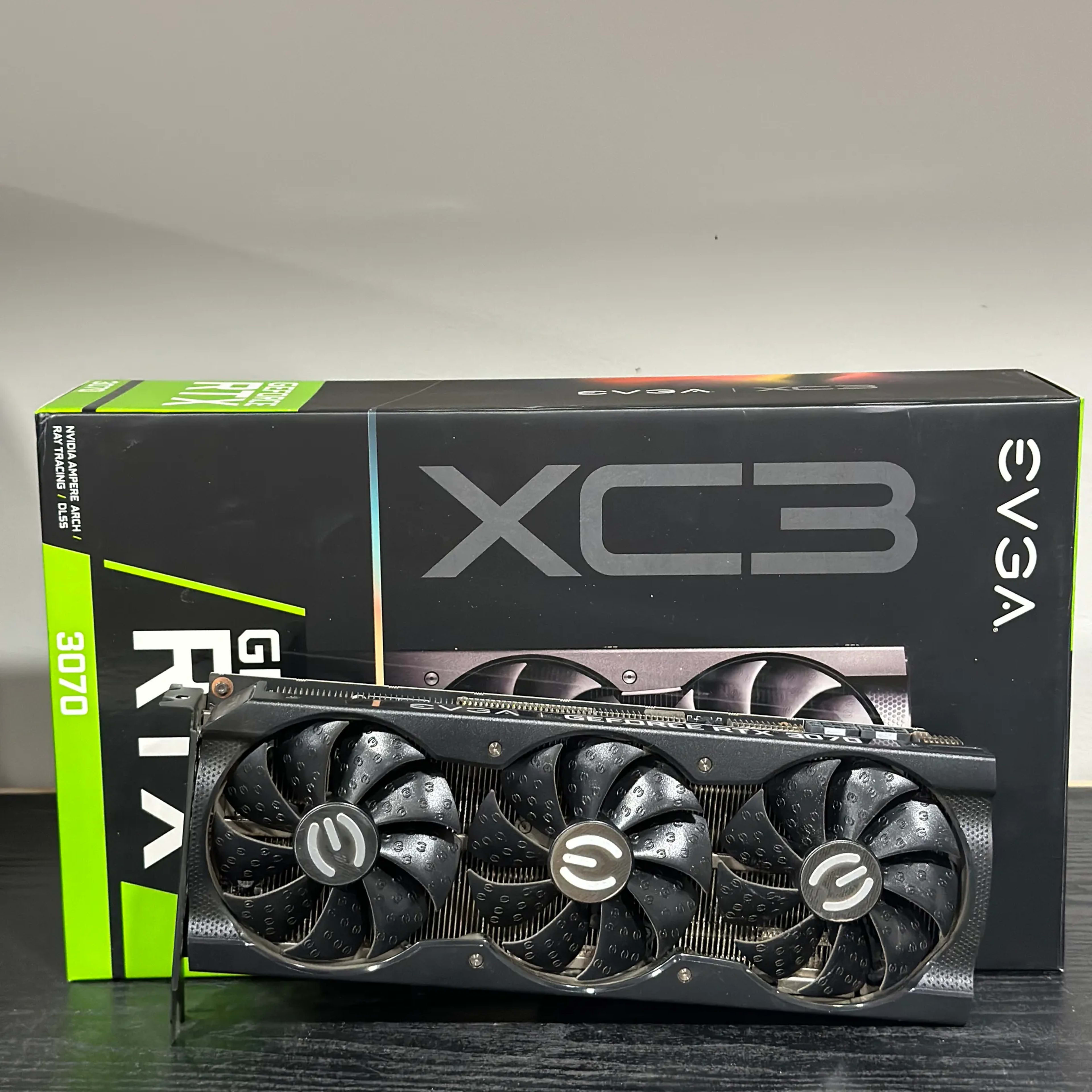 EVGA GeForce RTX 3070 XC3 ULTRA GAMING Video Card, 8GB GDDR6 EVGA GeForce RTX 3070 XC3 ULTRA GAMING Video Card, 8GB GDDR6