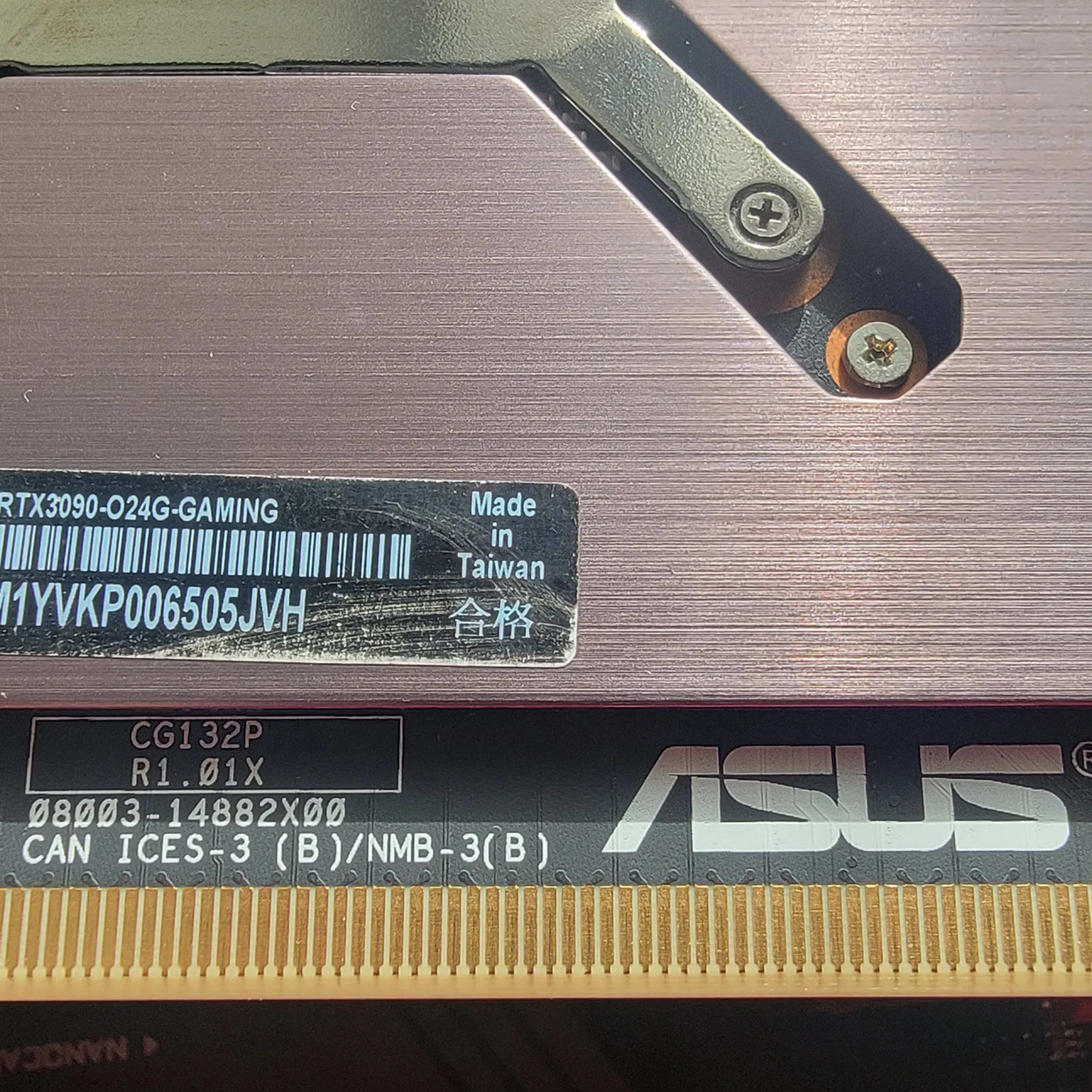 ASUS GeForce RTX 3090 24GB TUF GAMING OC GDDR6X Video ASUS GeForce RTX 3090 24GB TUF GAMING OC GDDR6X Video