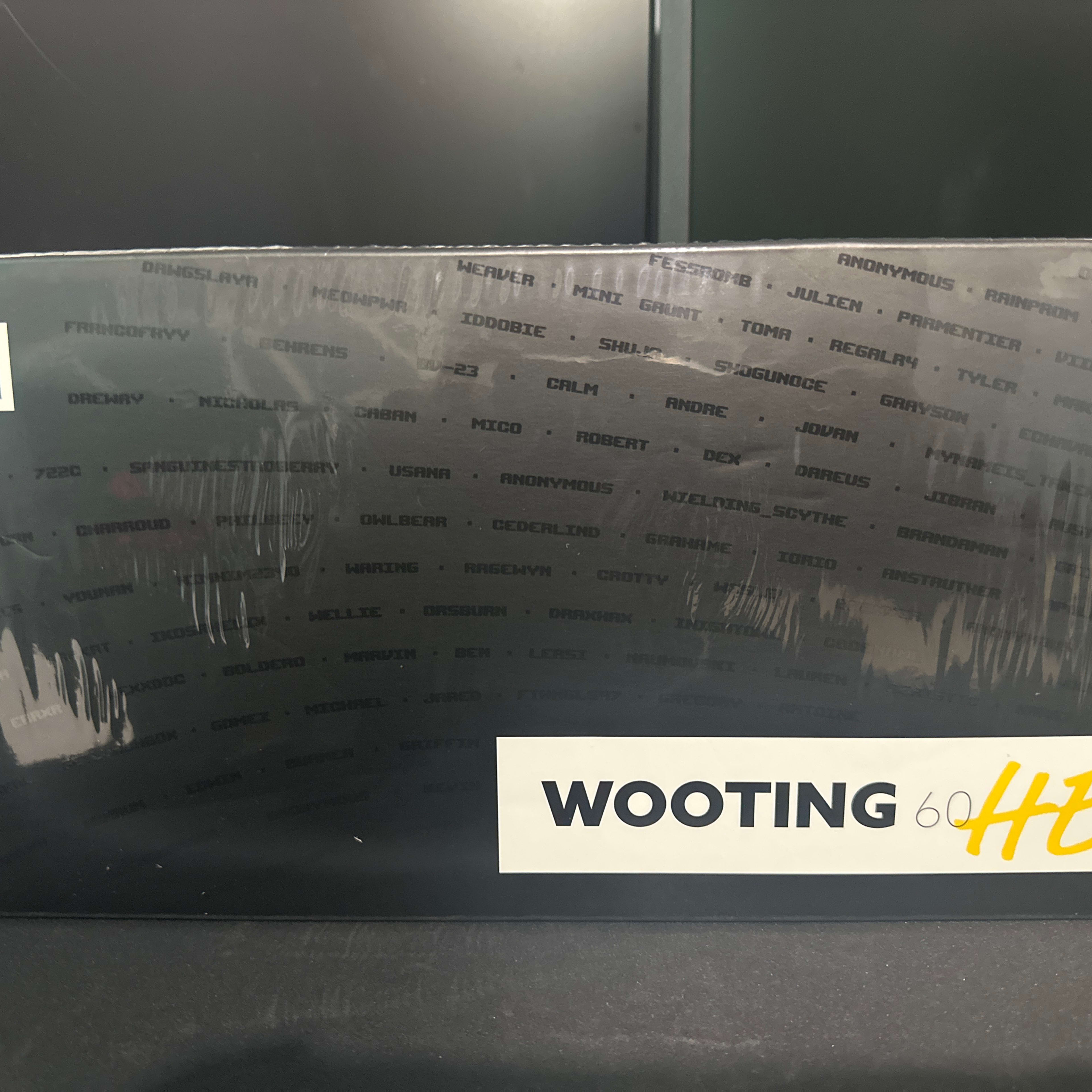 Brand new Wooting 60he +