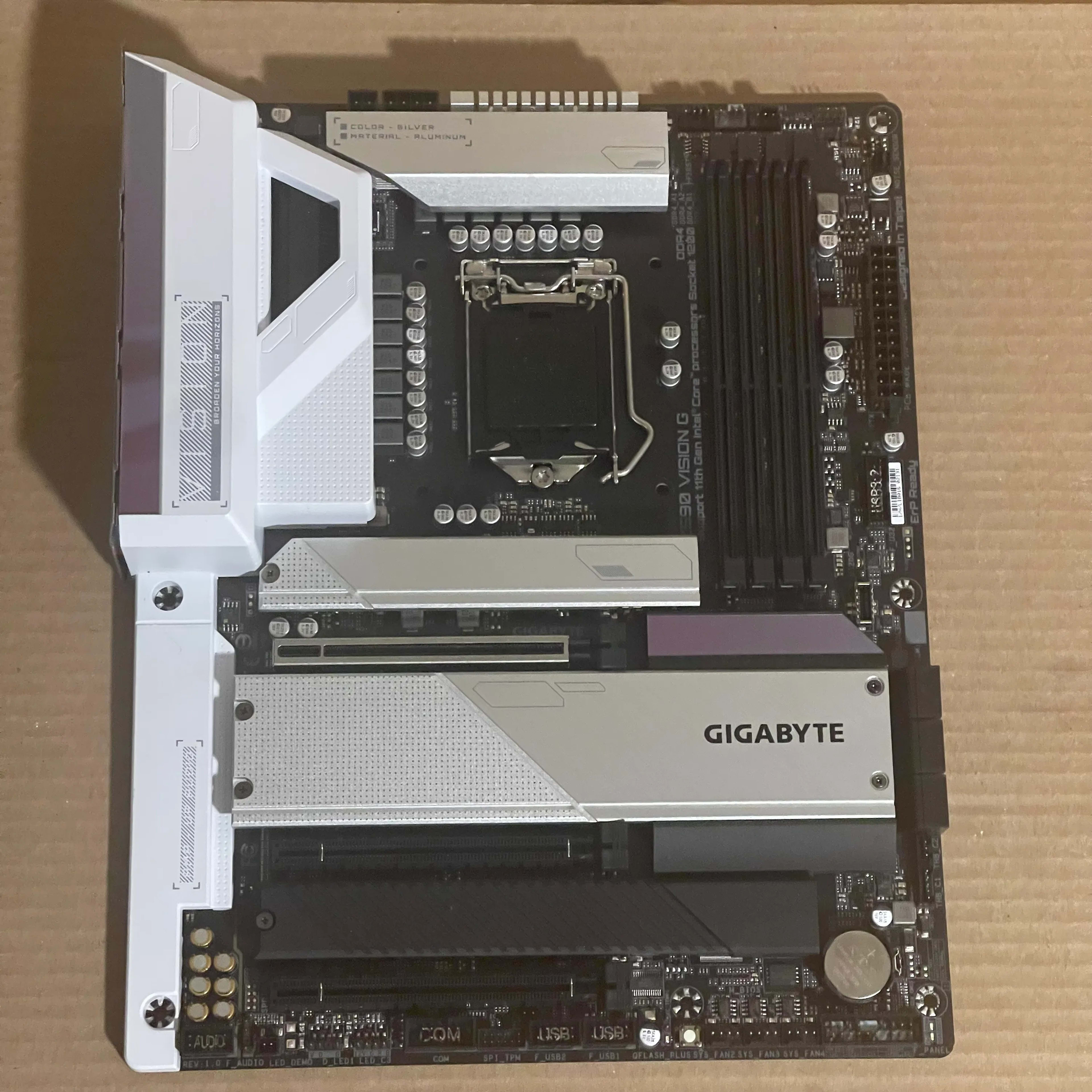 Factory Refurbished, Gigabyte Z590 Vision G LGA 1200 ATX