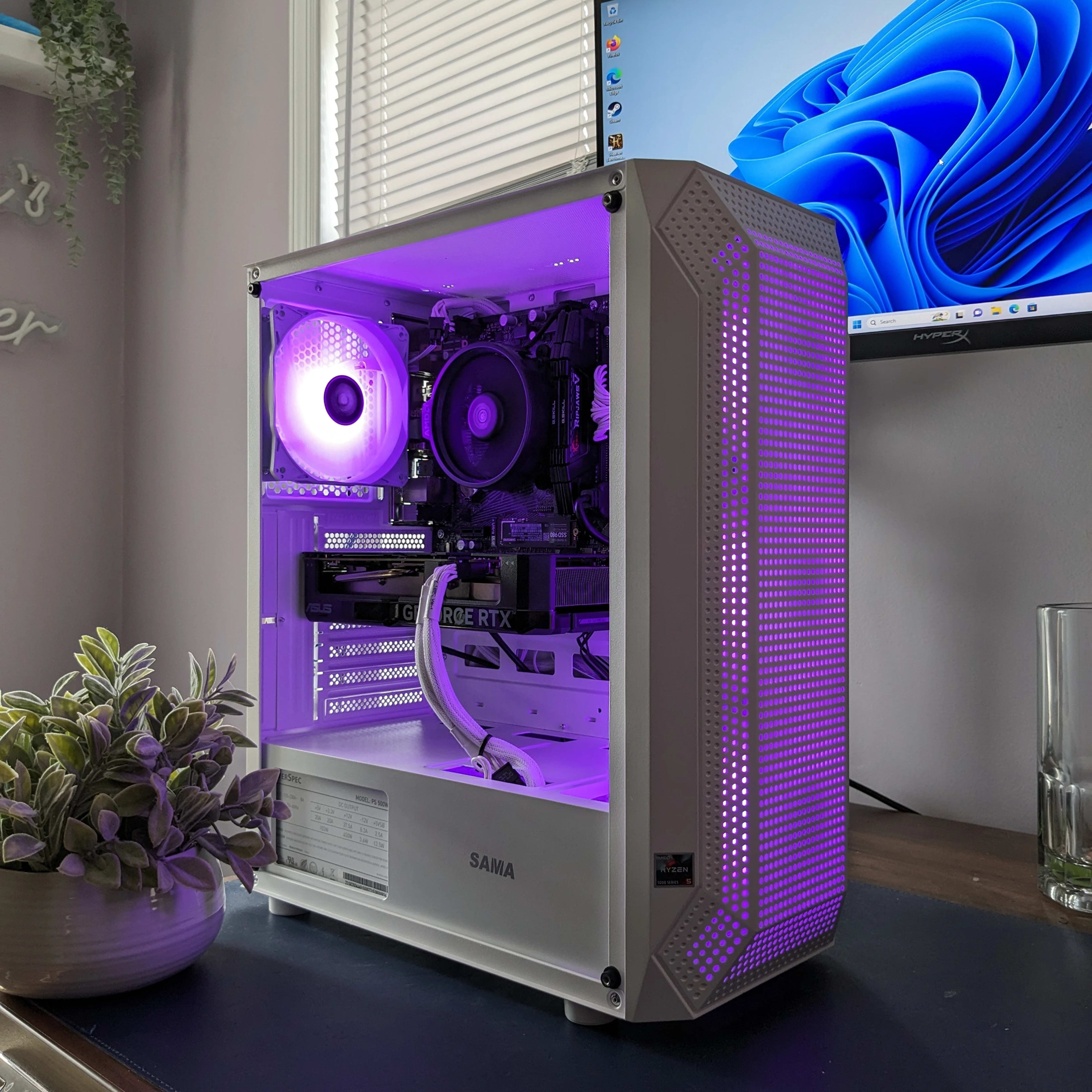 "Claymore" Class Gaming PC (Ryzen 5 5500 + RTX 4060)