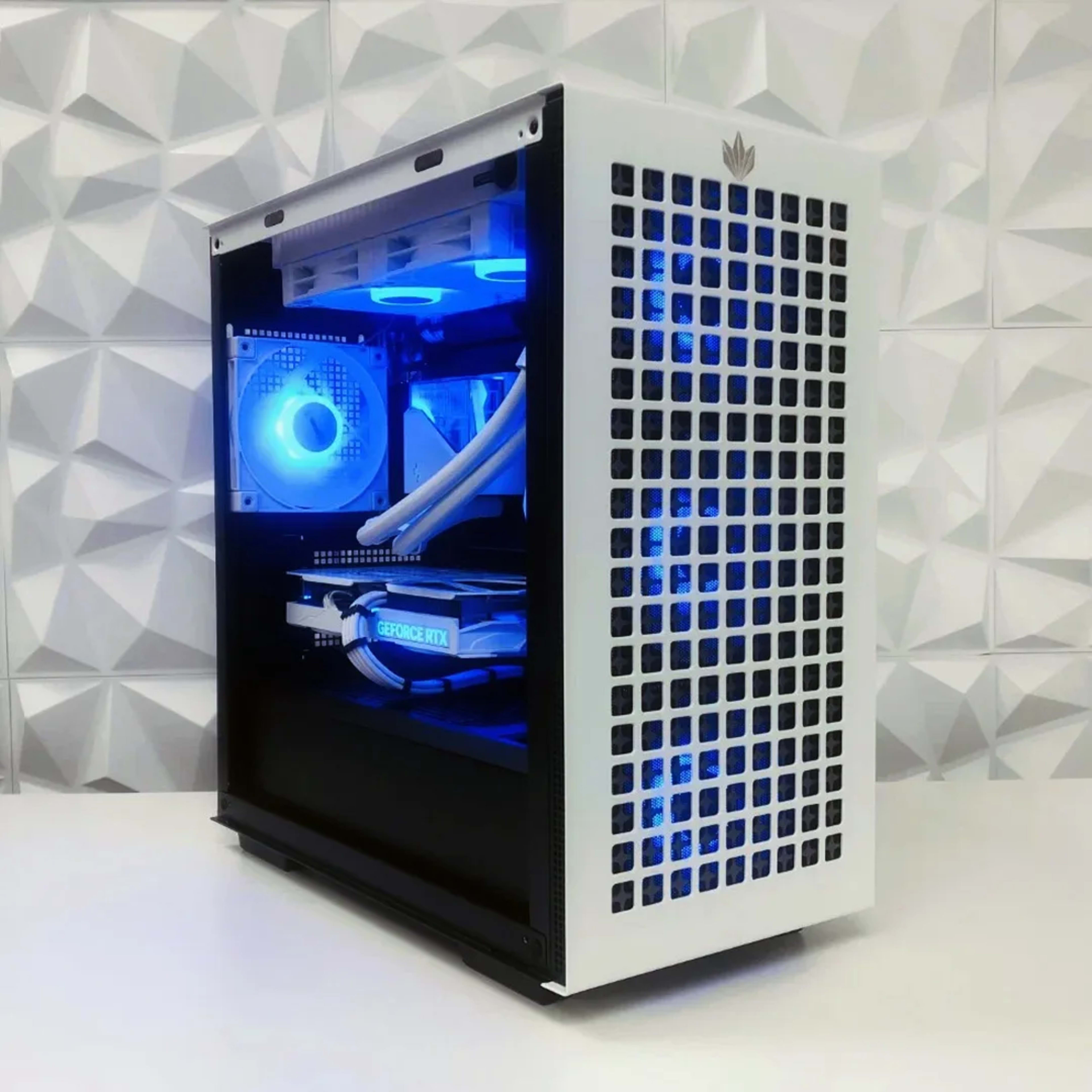 🛡️The Defender WHITE Gaming PC🛡️RTX 4060TI 8GB