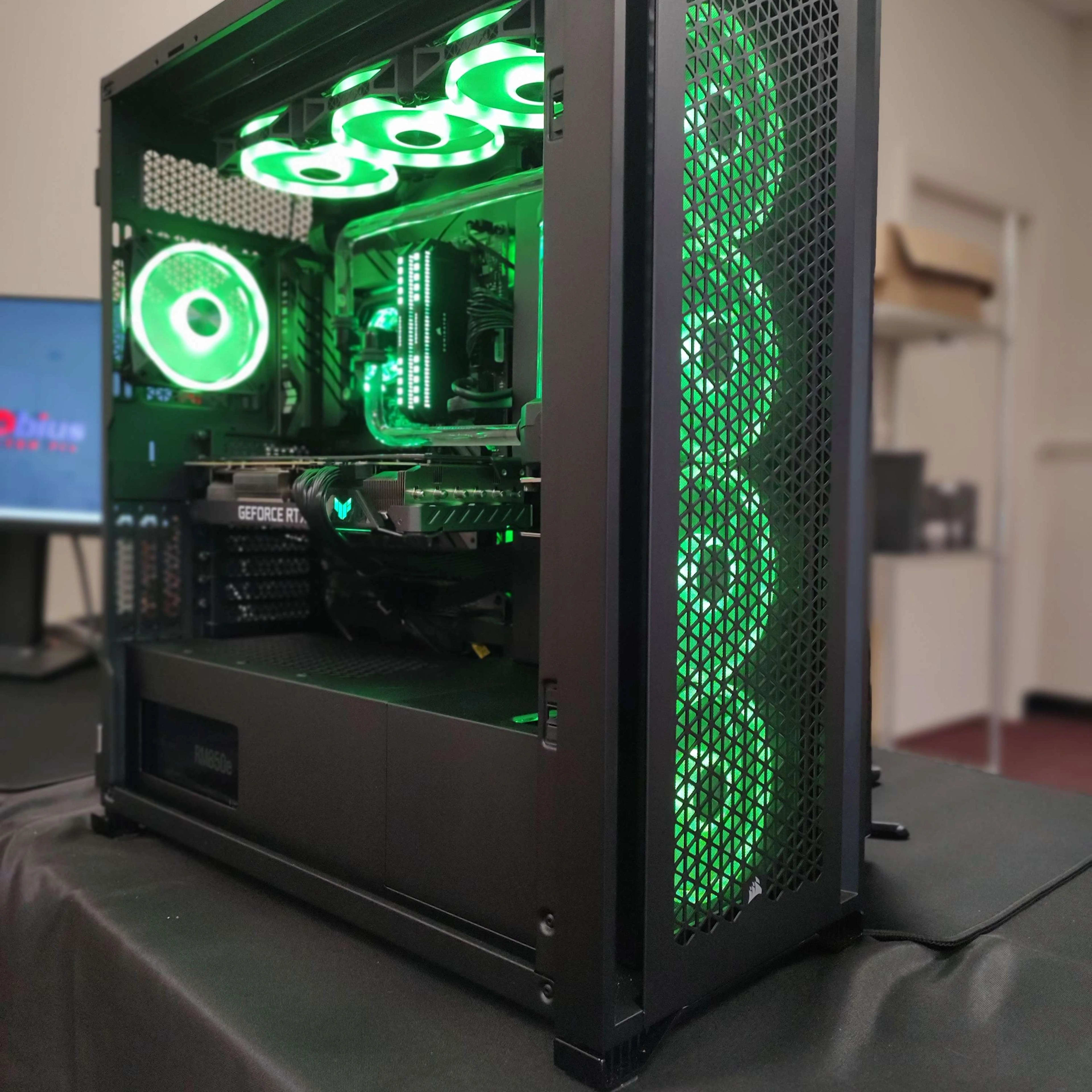 The Big Green Monster / ULTRA PERFORMANCE! / i7-12700KF / ASUS TUF 3080TI / DDR5 32GB's / 2TB NVME