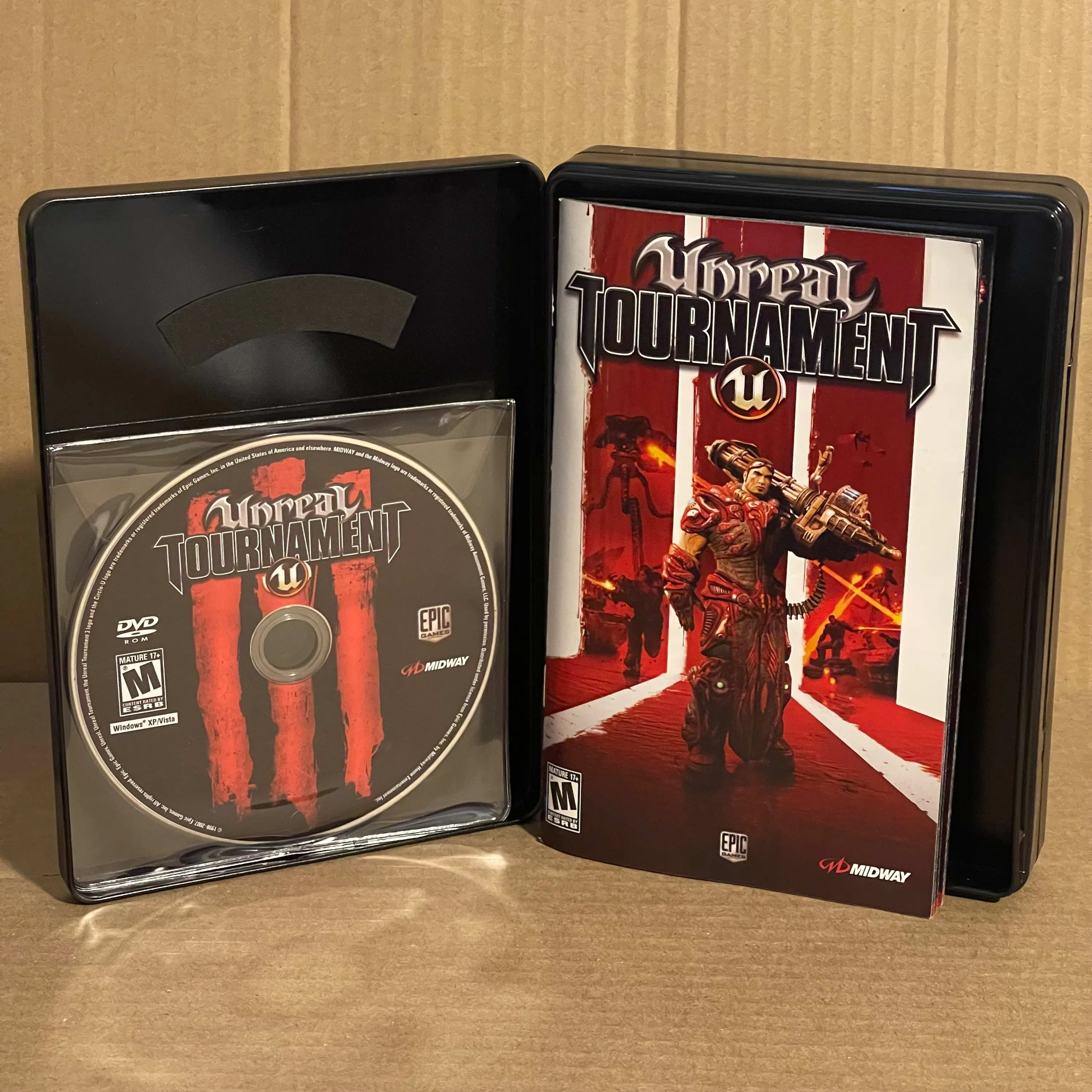 Unreal Tournament III Collector's Edition, Metal Case