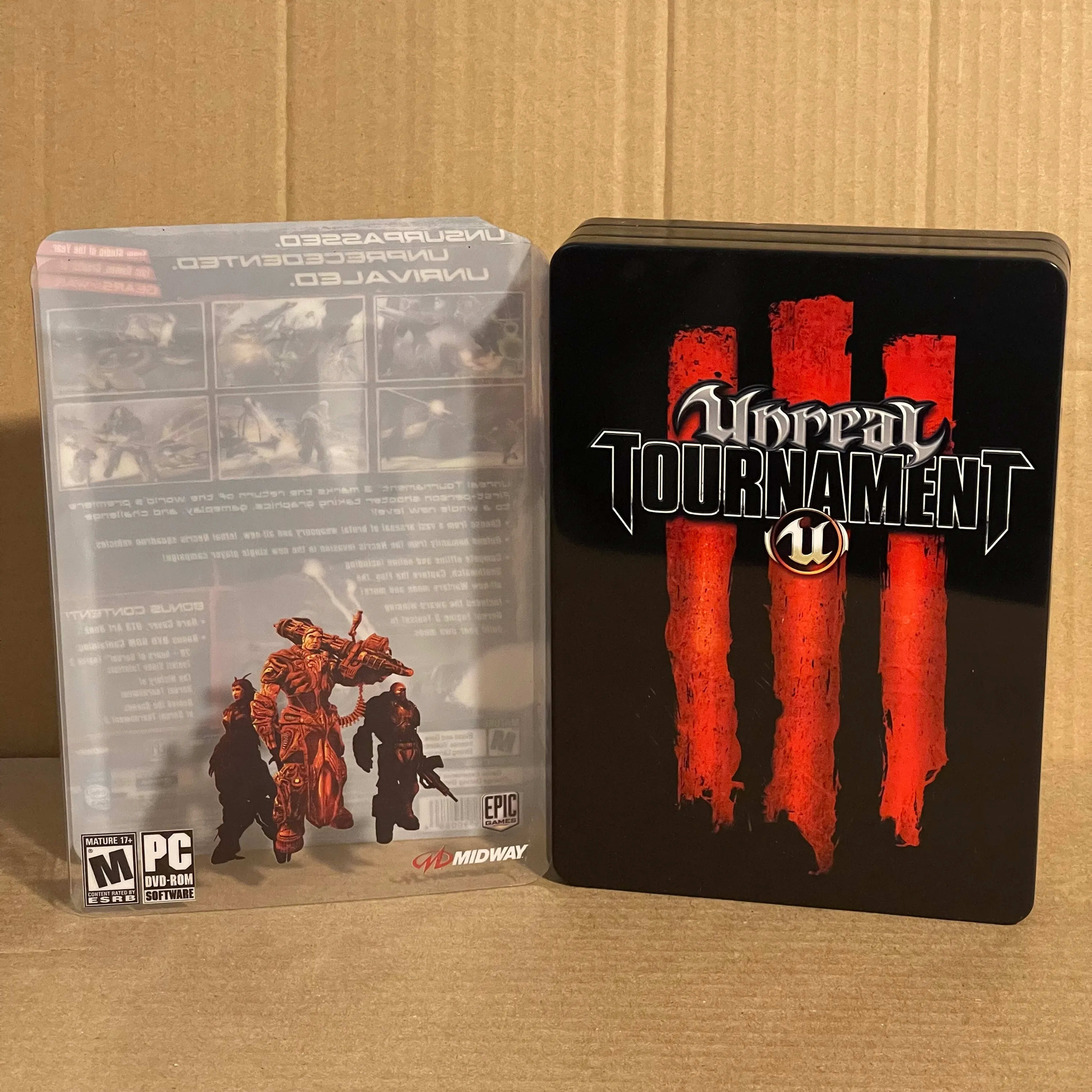 Unreal Tournament III Collector's Edition, Metal Case