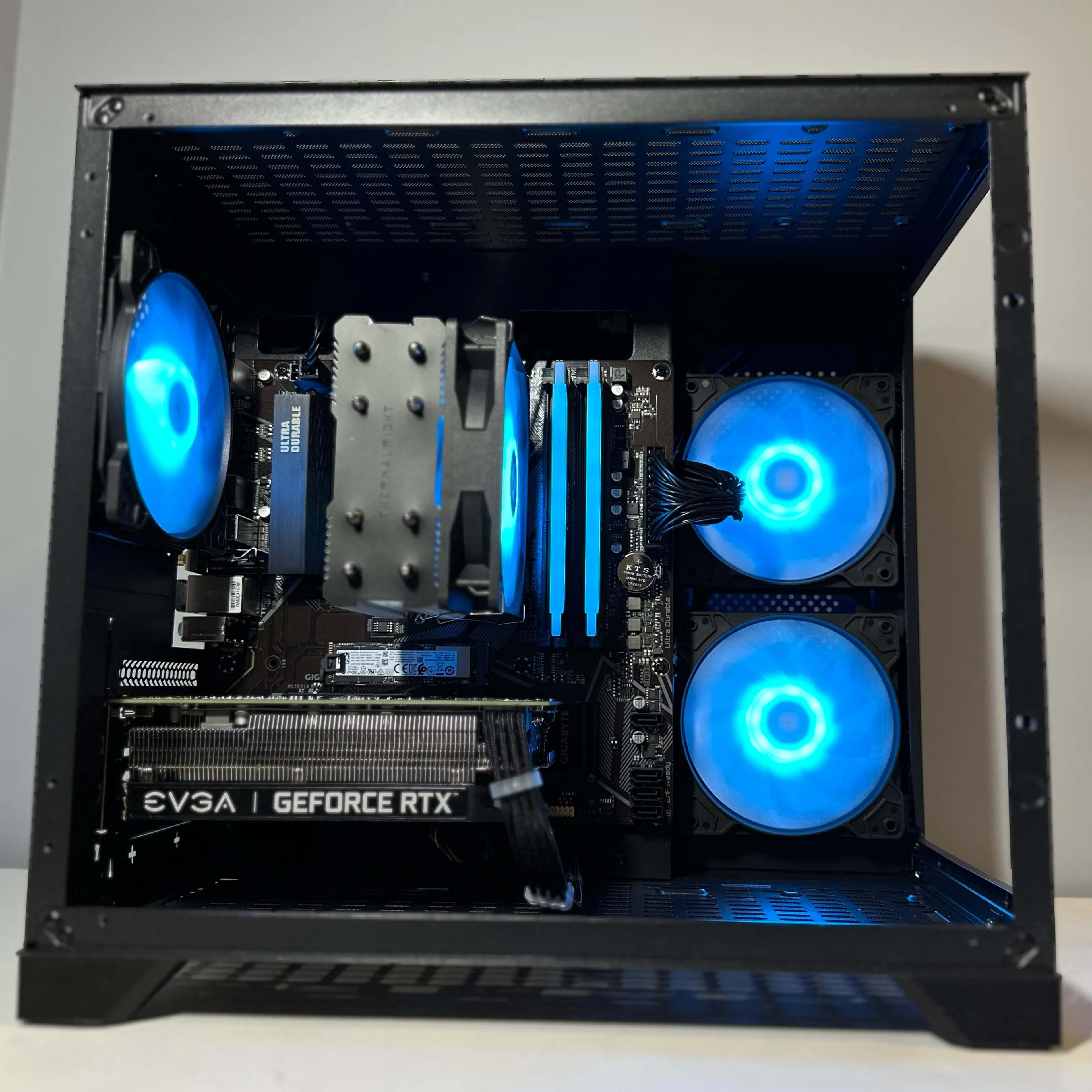 Ryzen 5 4500/Nvidia RTX 2060 6GB Custom RGB Gaming PC WIFI Win10