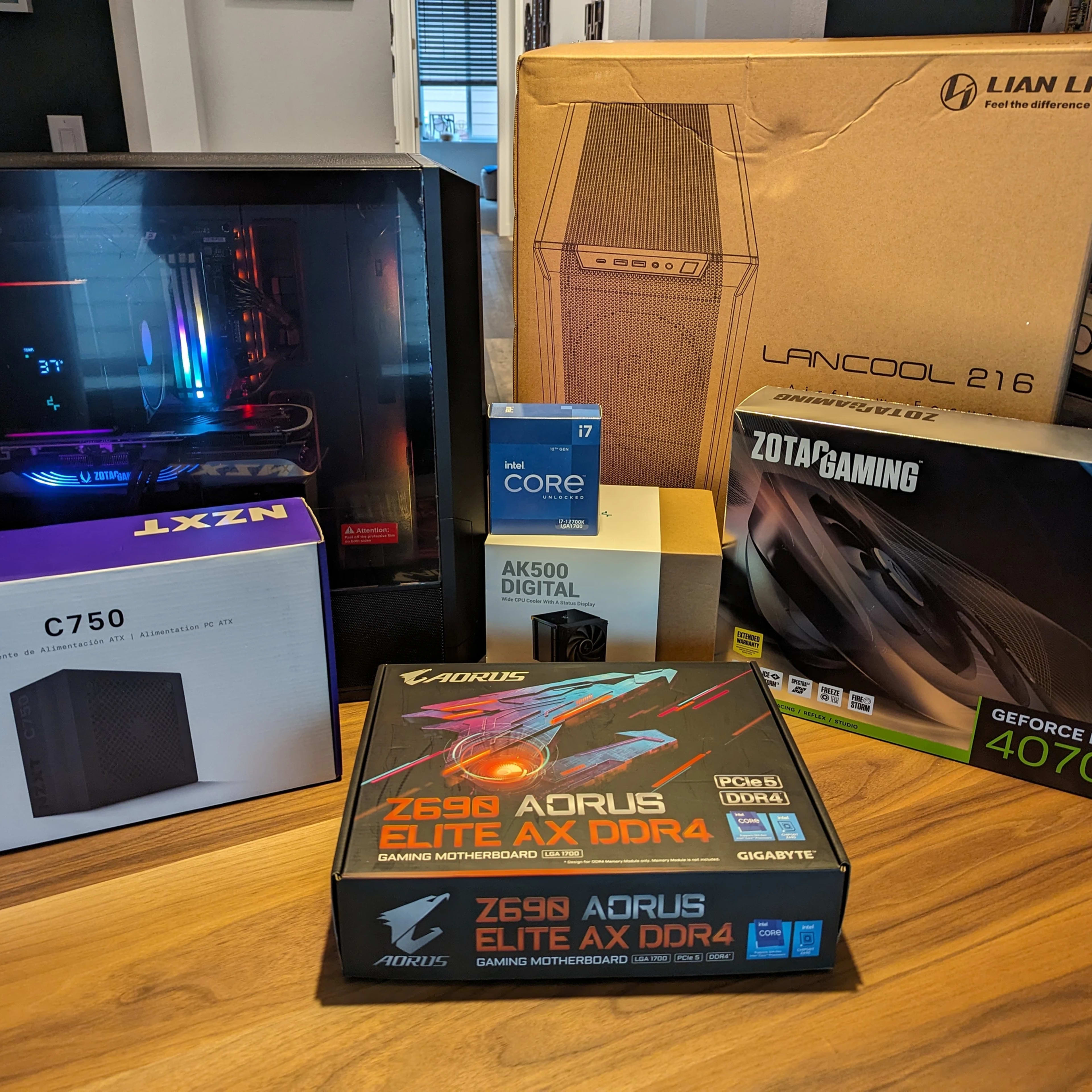 Silent RGB Beast! Intel i7-12700K | RTX 4070ti | 32GB RAM | 1TB SSD | WiFi 6 | Lian Li Case