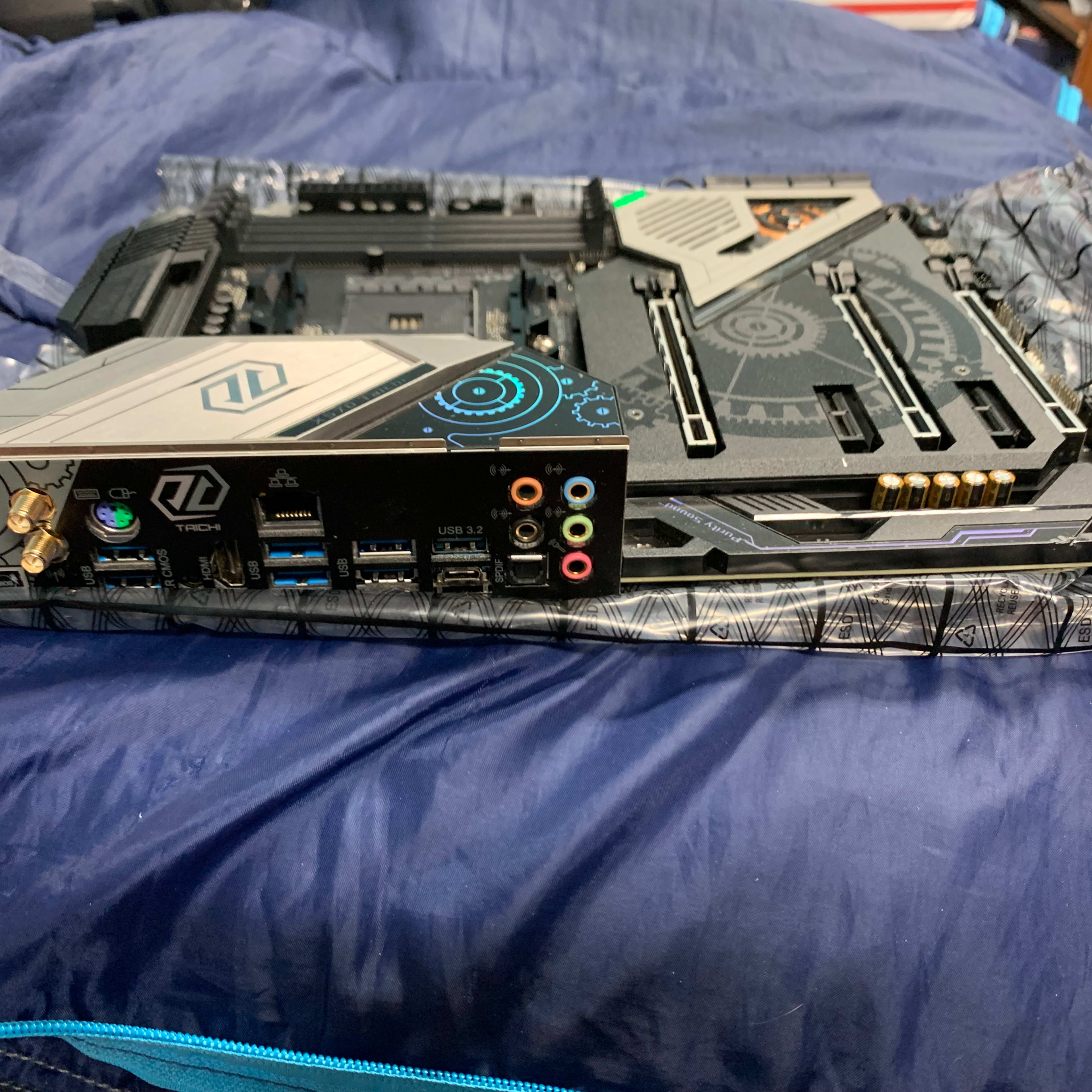 Used ASRock X570 Taichi **FOR PARTS**