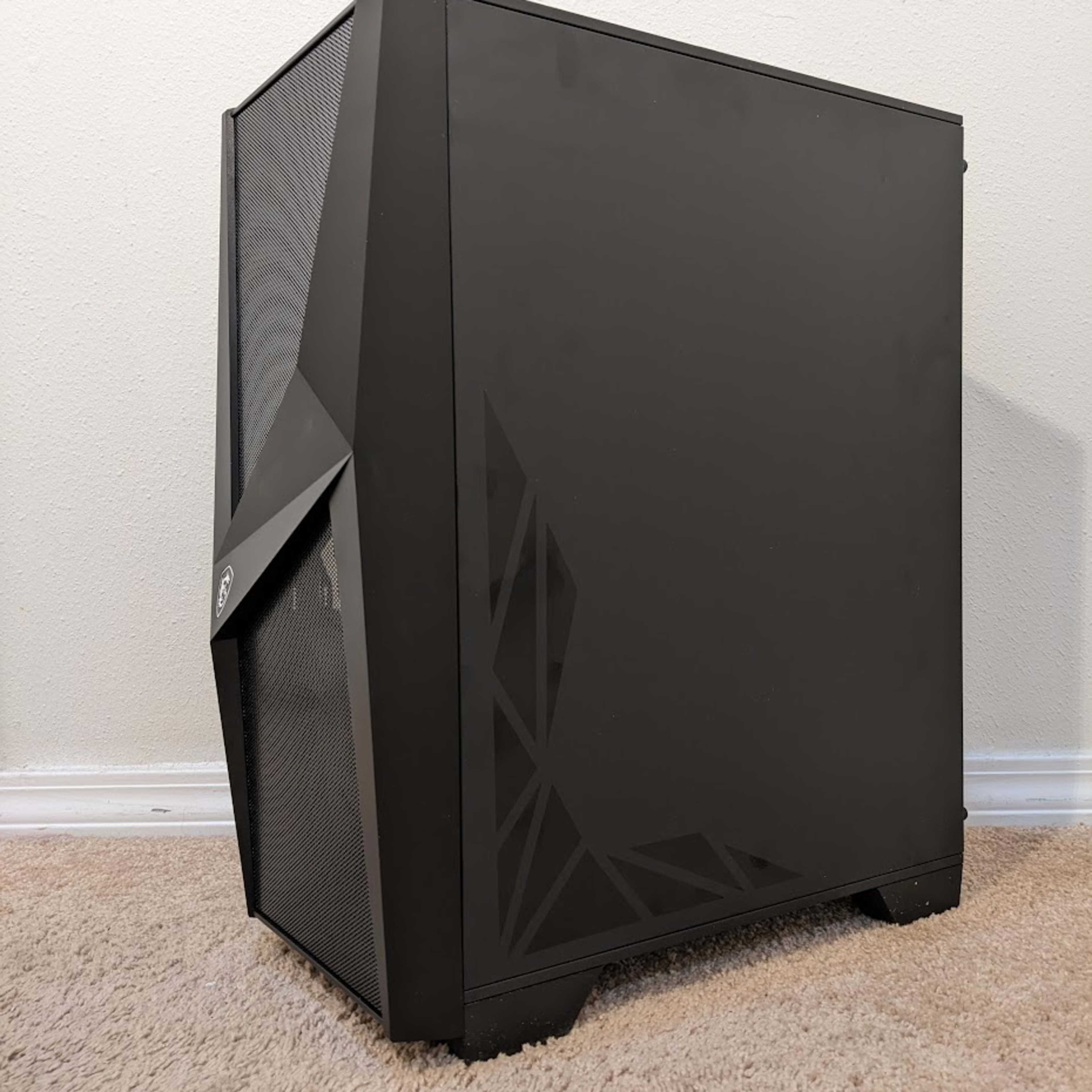 MSI ATX MAG Forge 100R Tempered Glass ATX Mid-Tower Case - MAG FORGE 100R