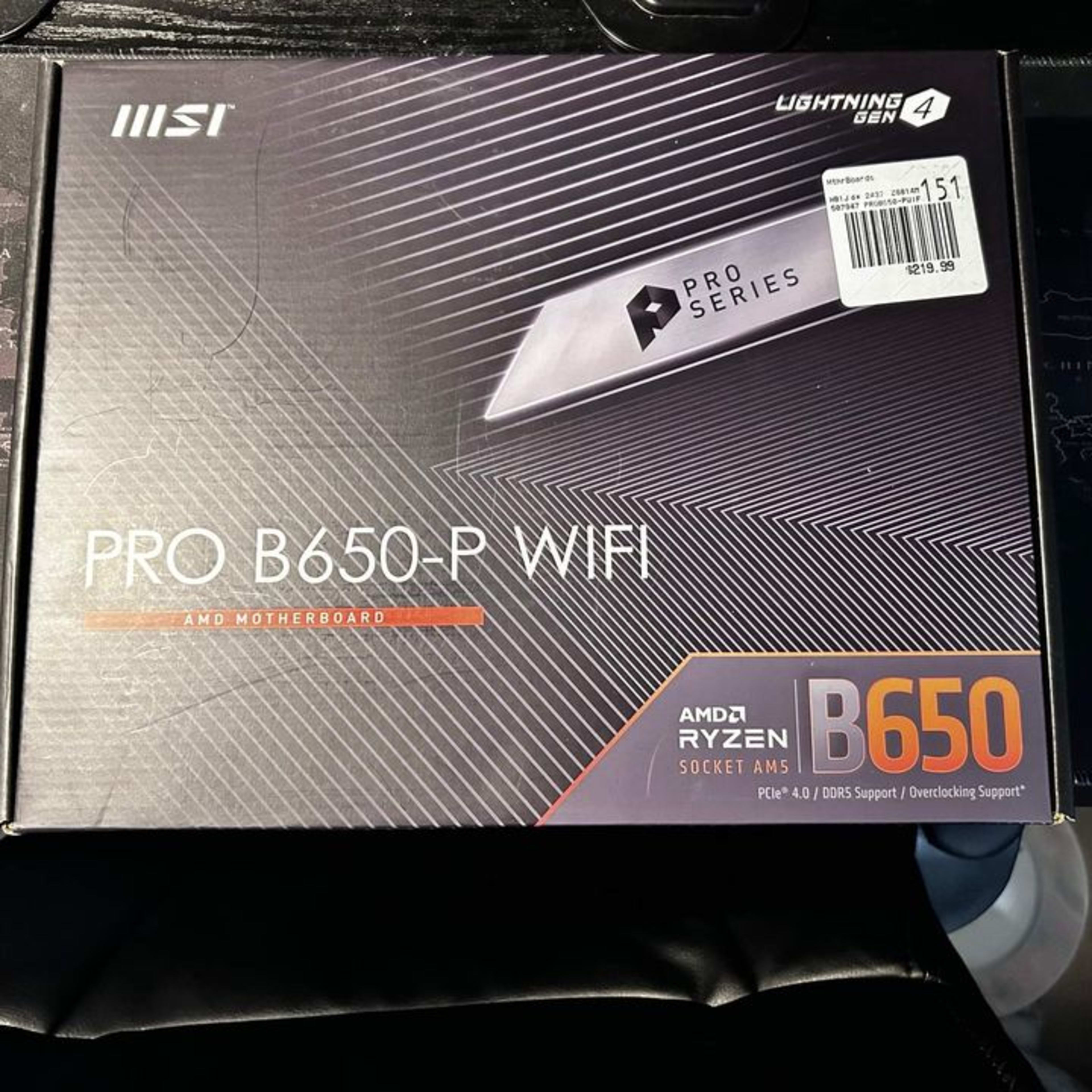 MSi b650P Pro WIFI ATX Jawa