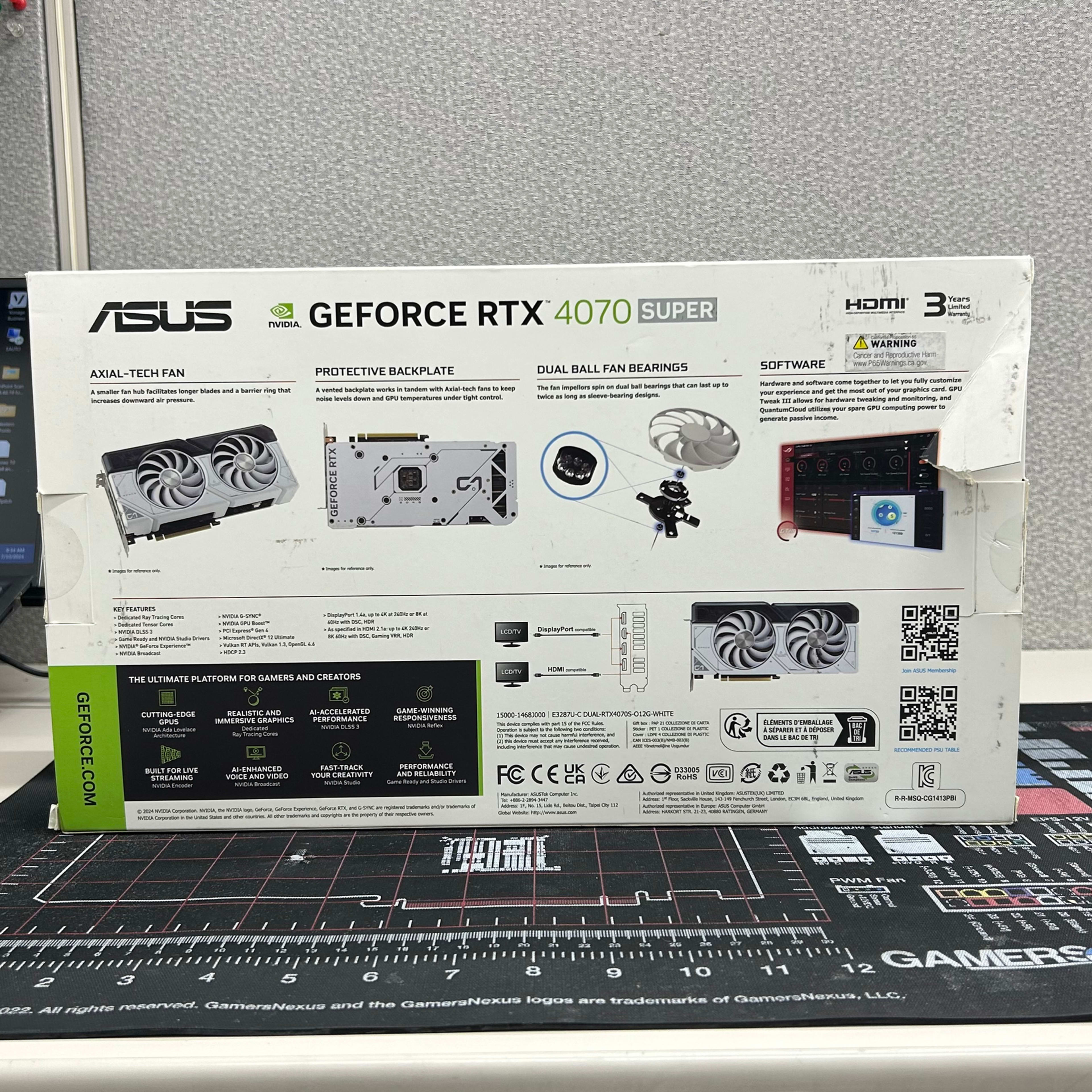 ASUS Dual GeForce RTX 4070 SUPER OC Edition (White) | Jawa ASUS Dual GeForce RTX 4070 SUPER OC Edition (White) | Jawa