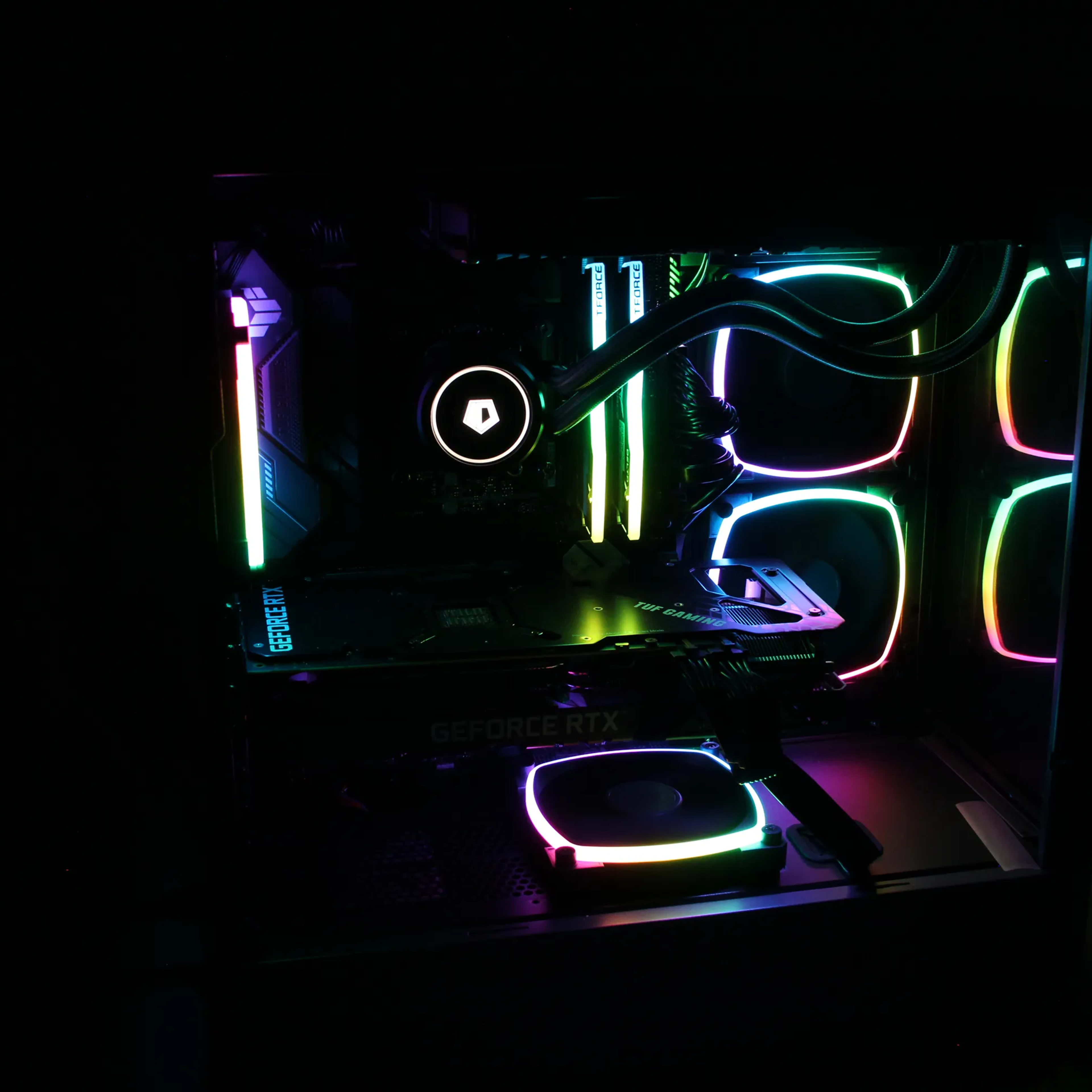 Custom Gaming pc i7-12700KF RTX 3080 32 Gb ram 1Tb storage water 