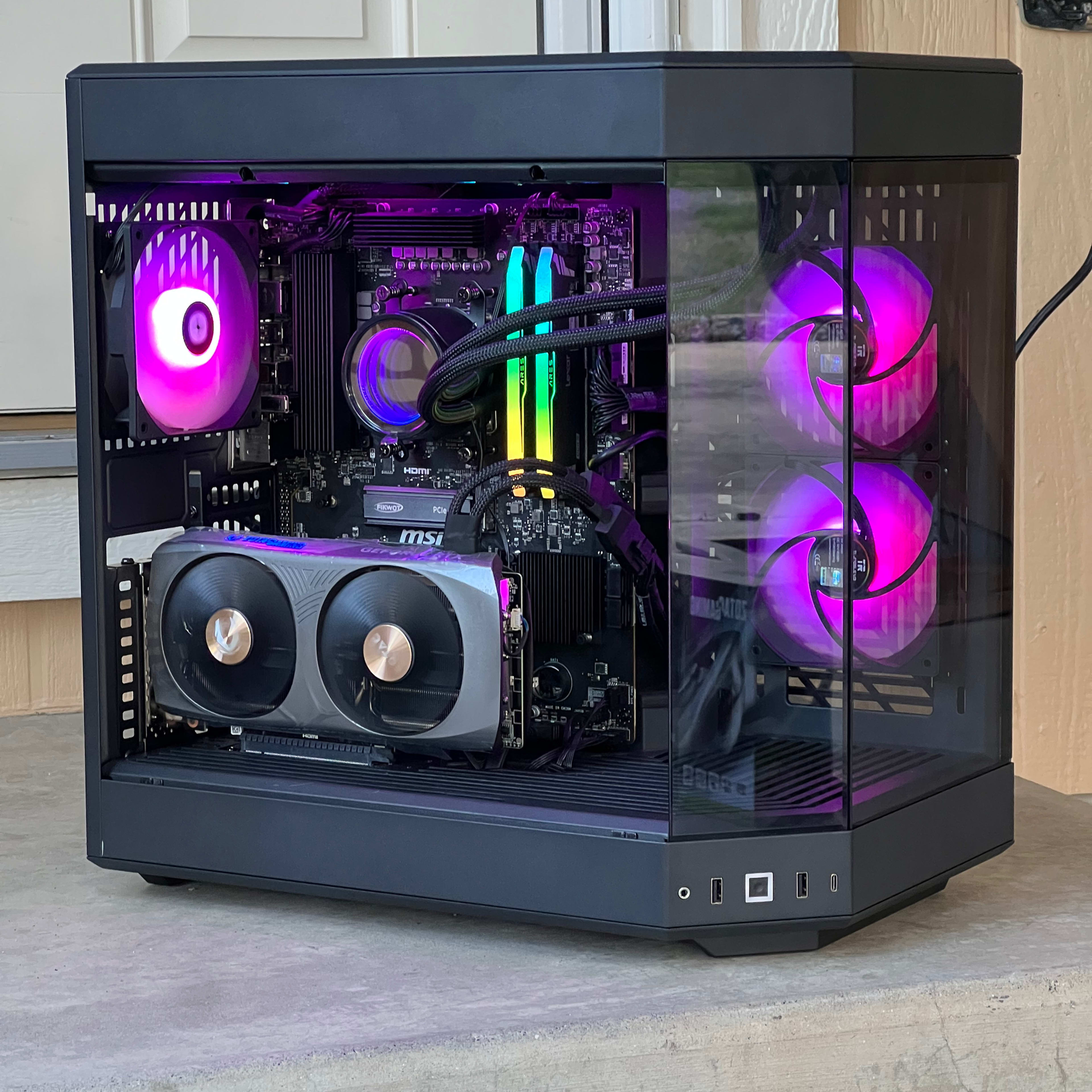 ⬛️Black HYTE⬛️ rtx 3080, ryzen 5 7600x, 32GB 6400mhz | Jawa ⬛️Black HYTE⬛️ rtx 3080, ryzen 5 7600x, 32GB 6400mhz | Jawa
