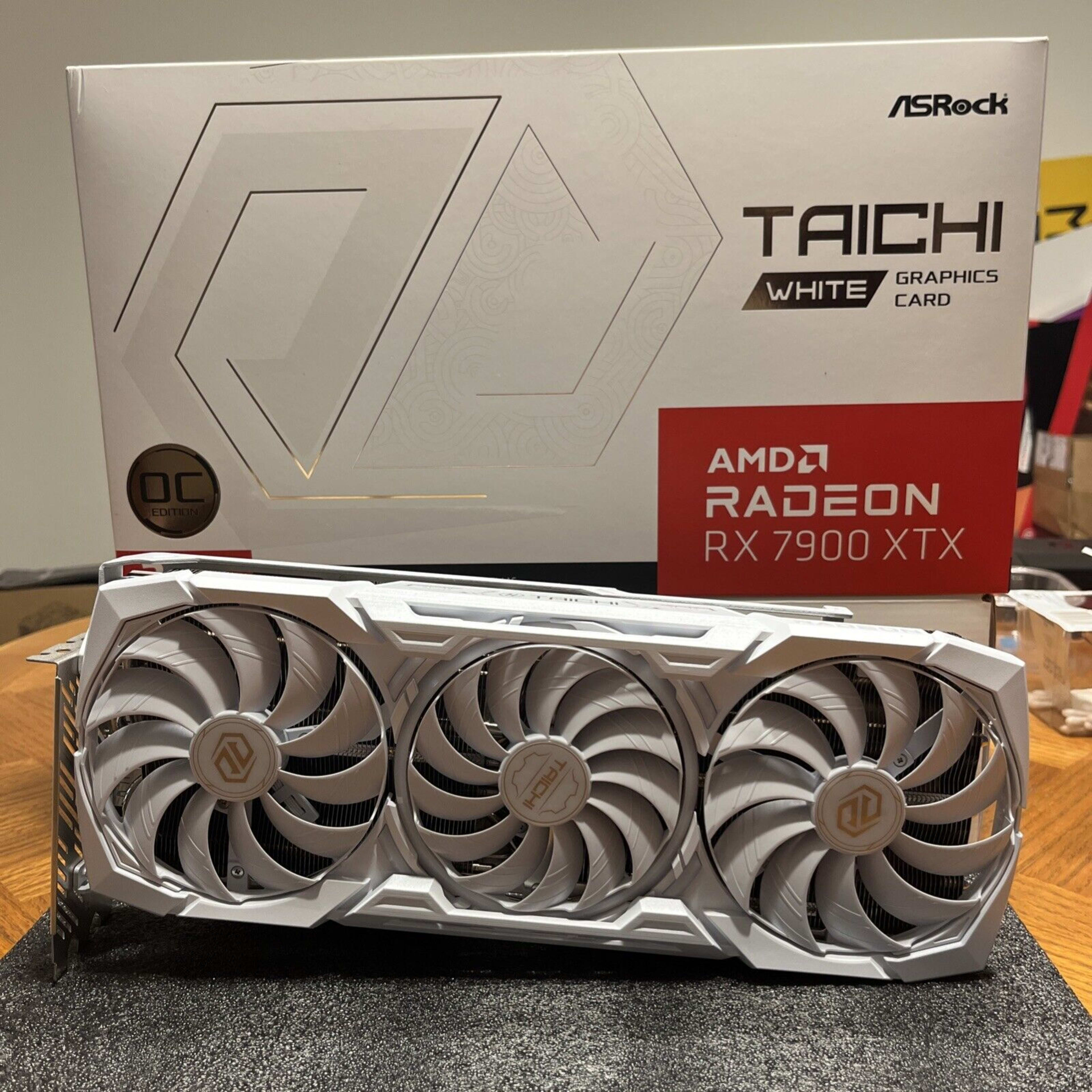ASRock Taichi White 7900 XTX 24GB OC Edition Like New | Jawa ASRock Taichi White 7900 XTX 24GB OC Edition Like New | Jawa