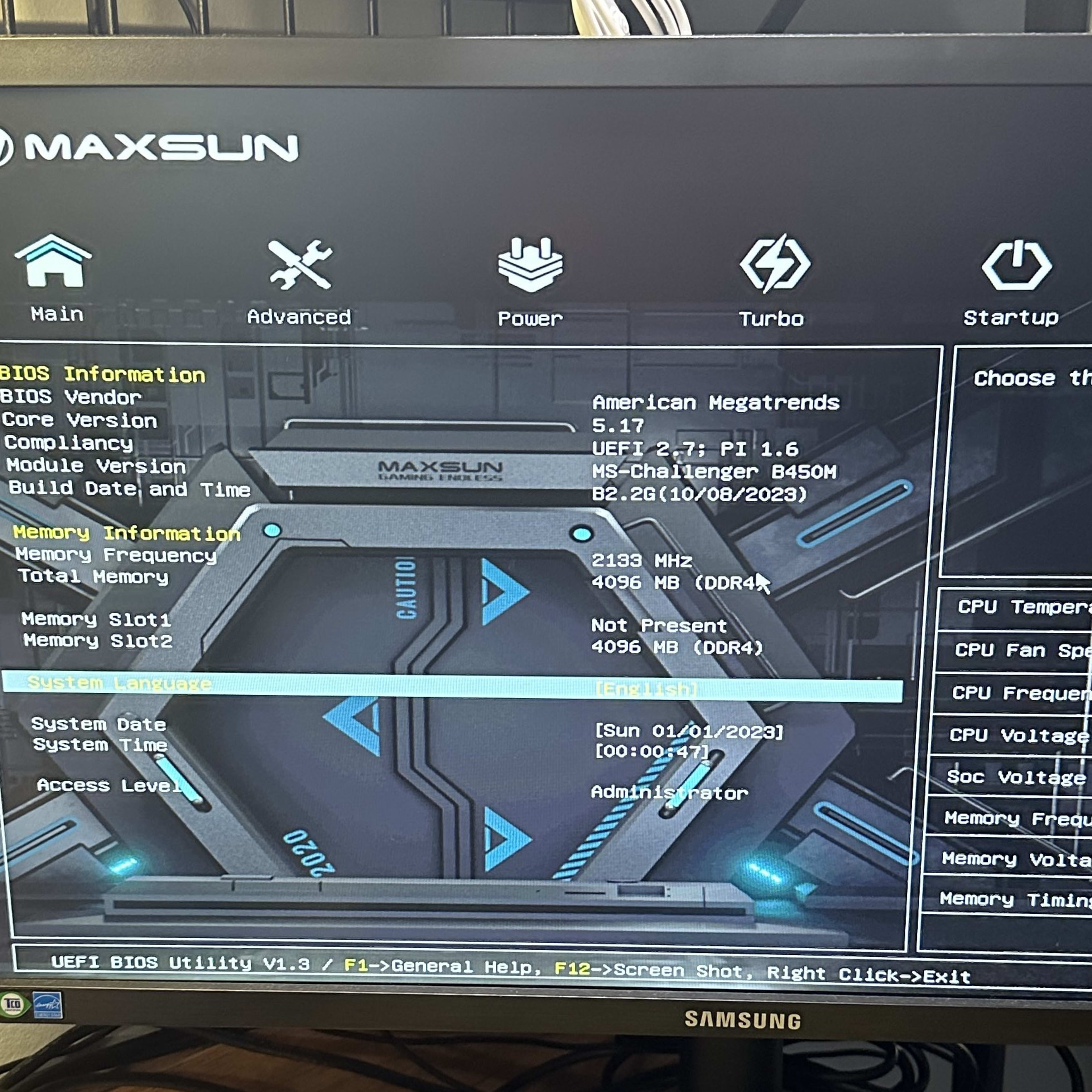 Maxsun Challenger B450M AM4 Micro ATX Motherboard W/ Box and Accessories
