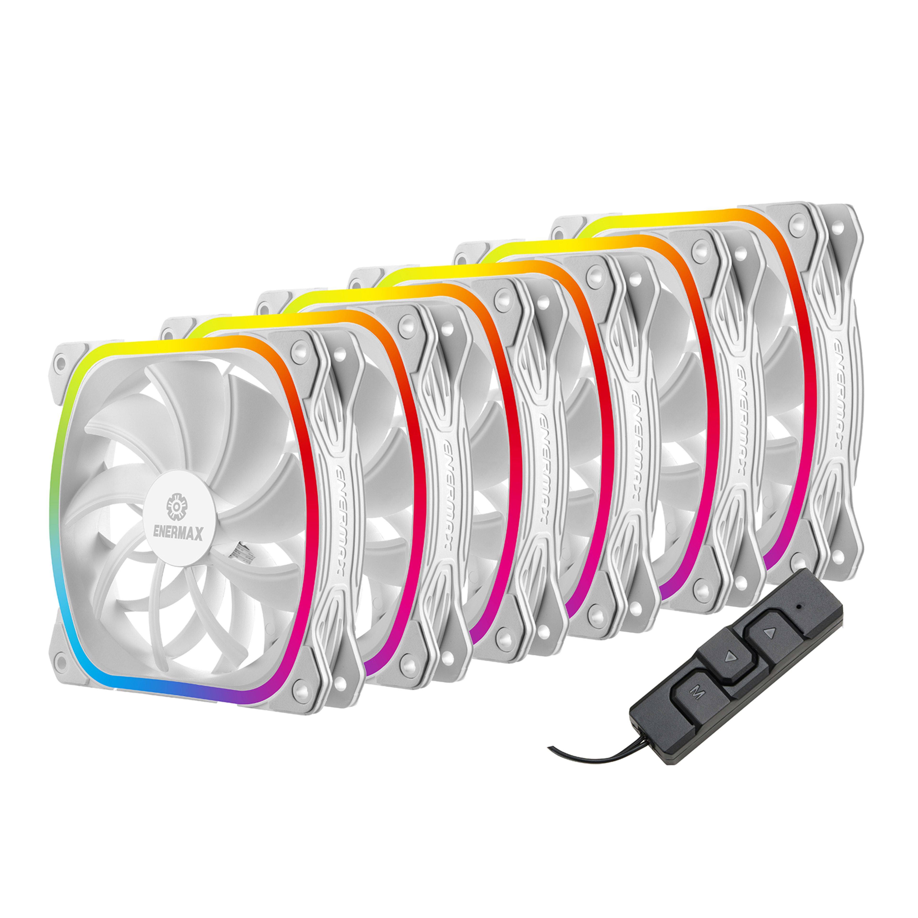 ▷ Enermax SquA RGB Boitier PC Ventilateur 12 cm