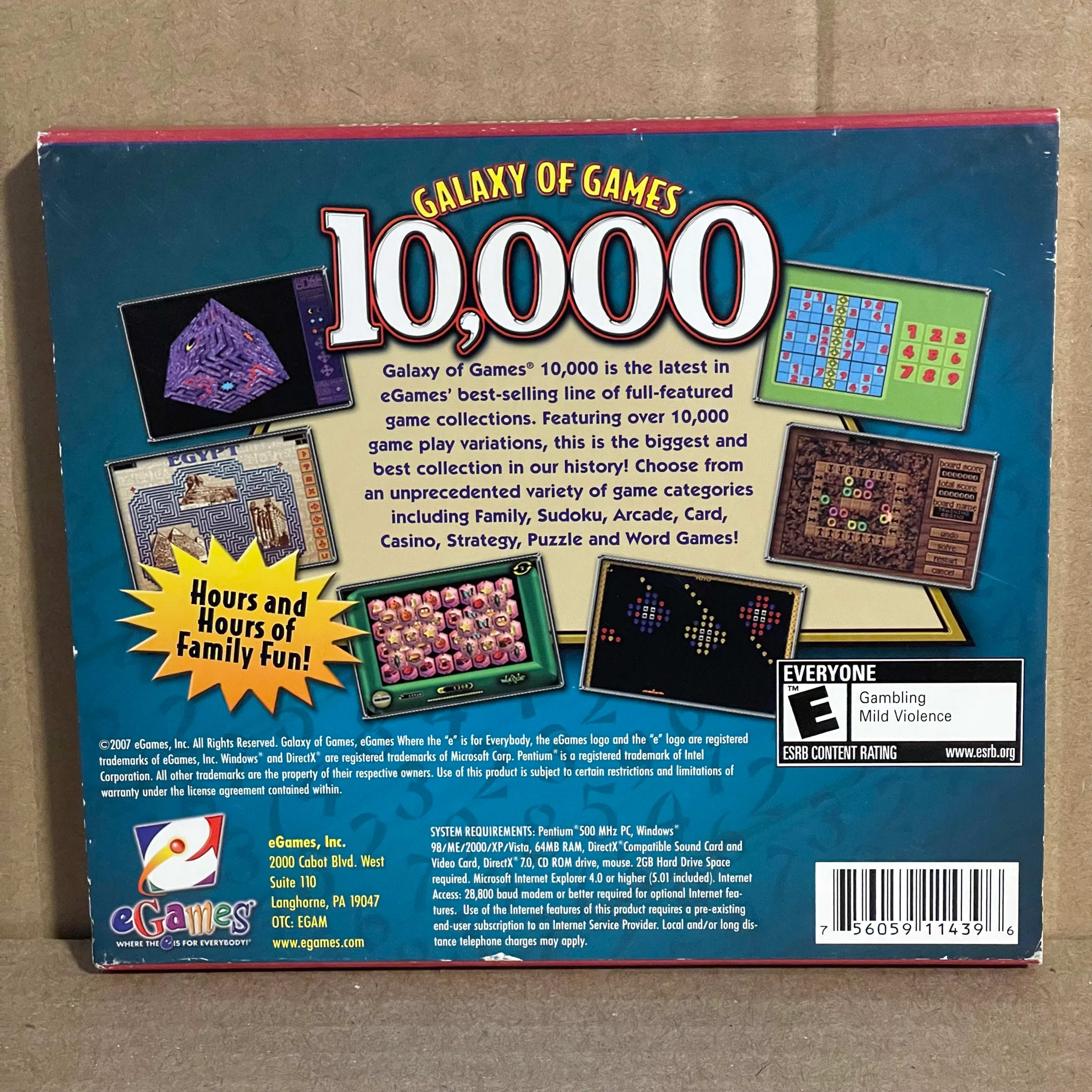 Galaxy of Games 10,000