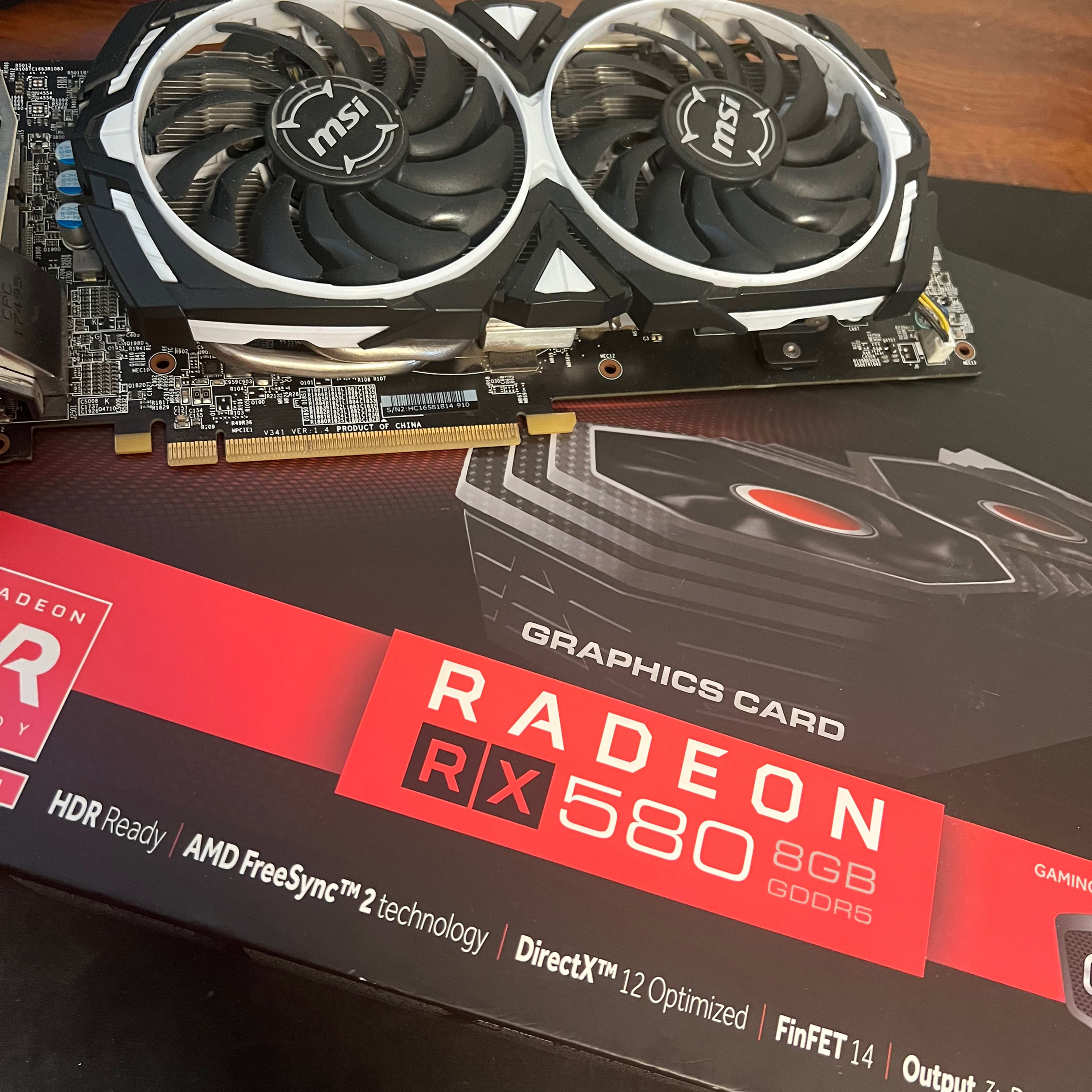Rx 580 4gb msi hotsell