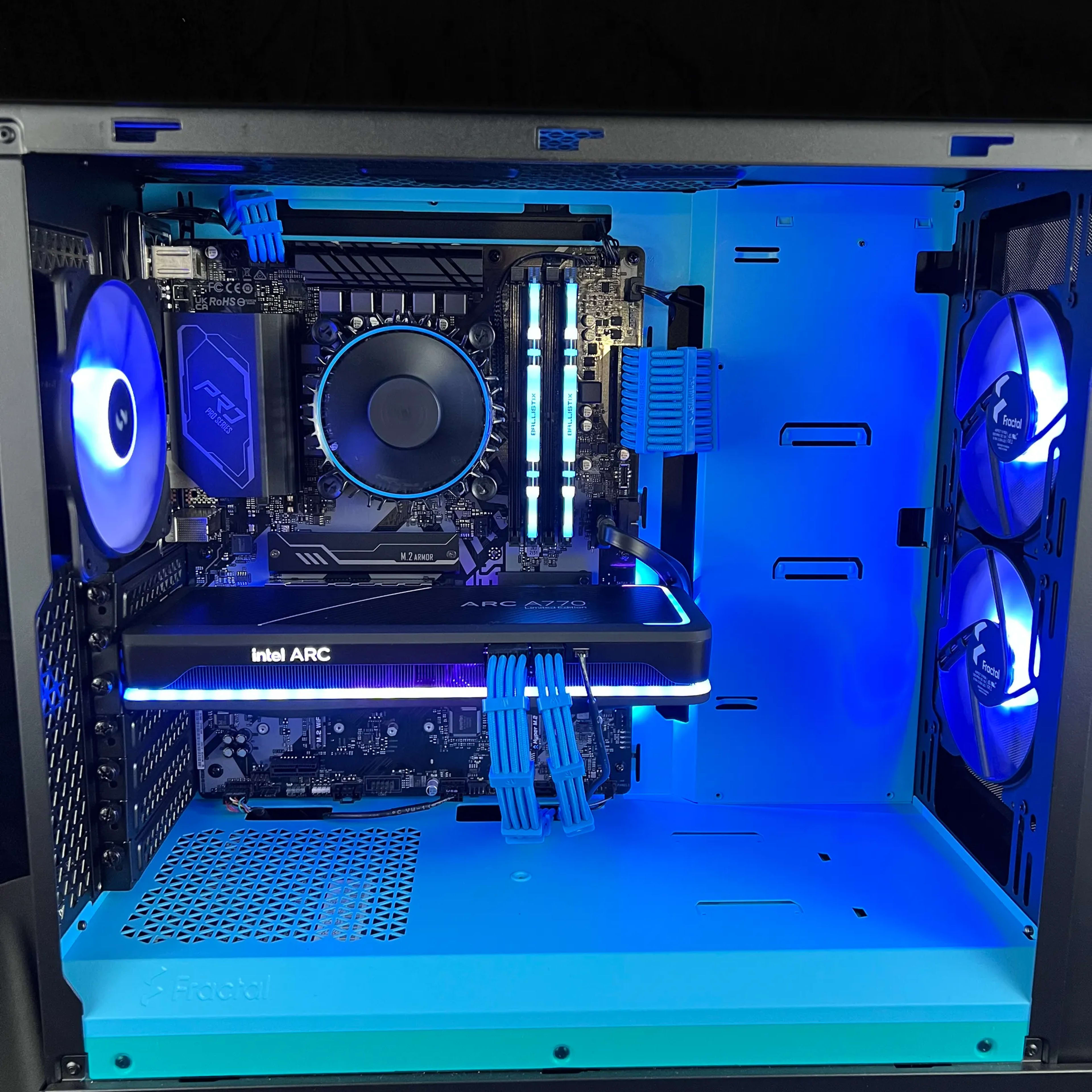 Intel Blue Mid-Range Gaming PC | i5-12400 | Arc LE A770