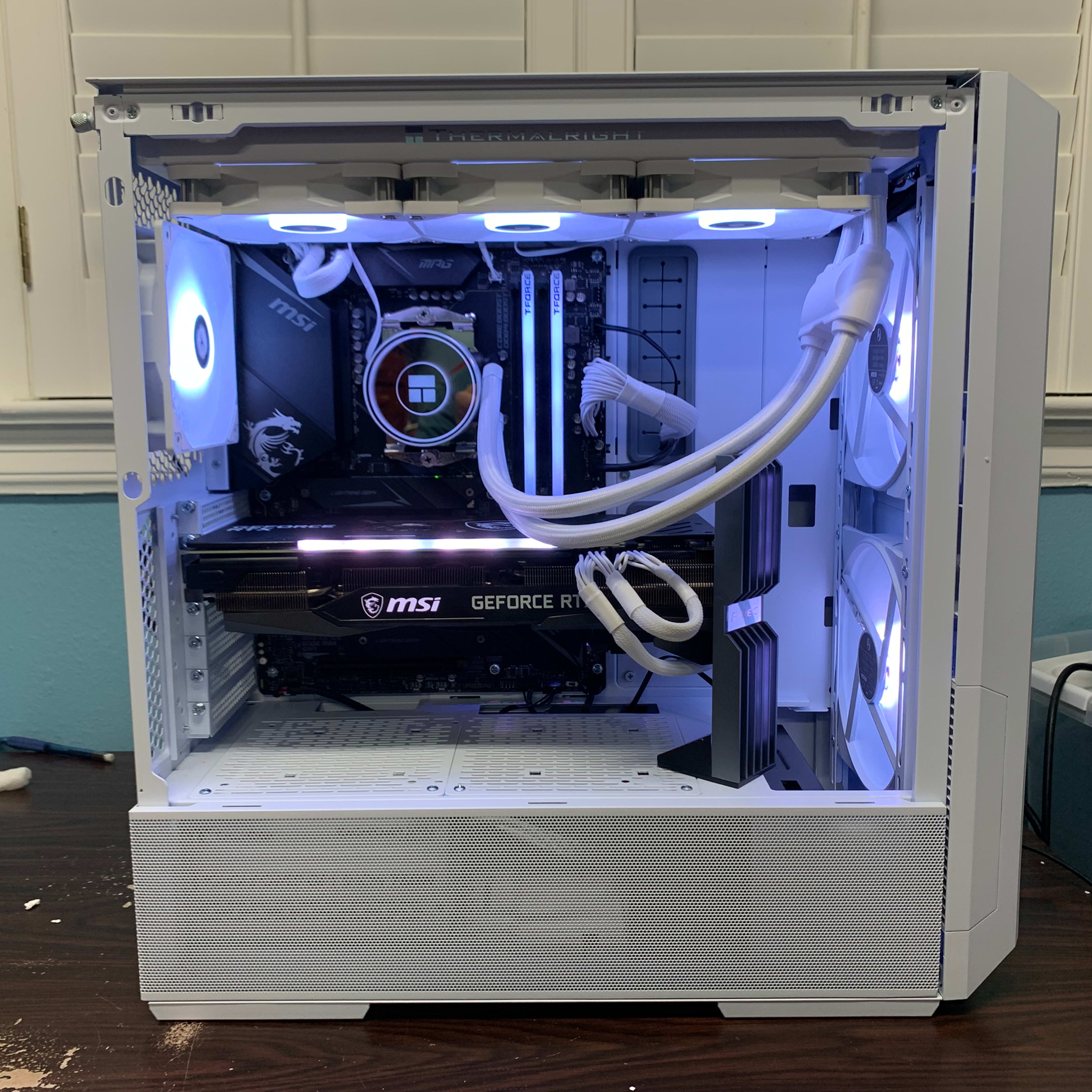 White Steel |Ryzen 7 5700X|RTX 3070 8GB|32GB RAM|2TB SSD White Steel |Ryzen 7 5700X|RTX 3070 8GB|32GB RAM|2TB SSD