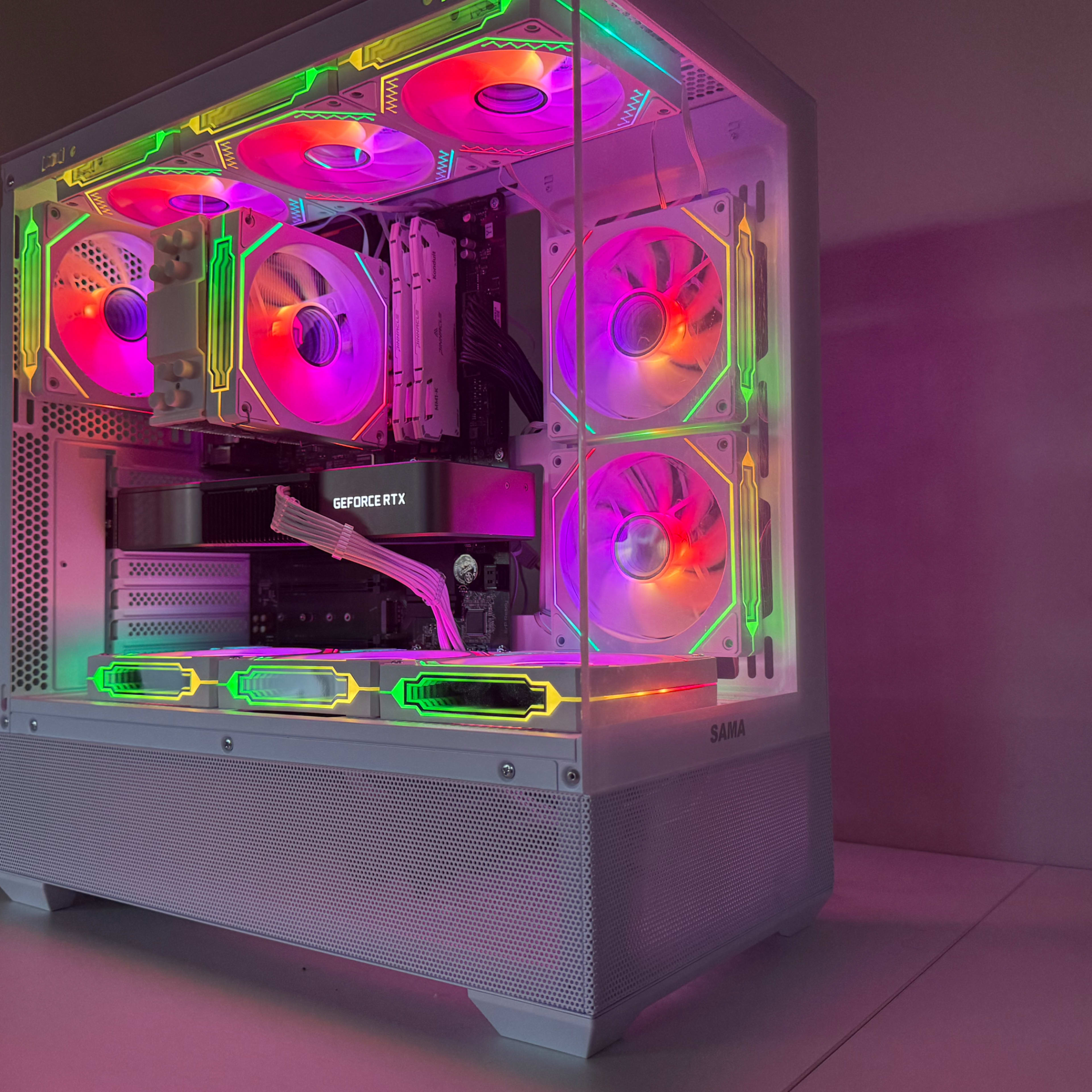 White RTX 3080 Gaming PC (Ryzen 7 5700 X3d) | Jawa White RTX 3080 Gaming PC (Ryzen 7 5700 X3d) | Jawa