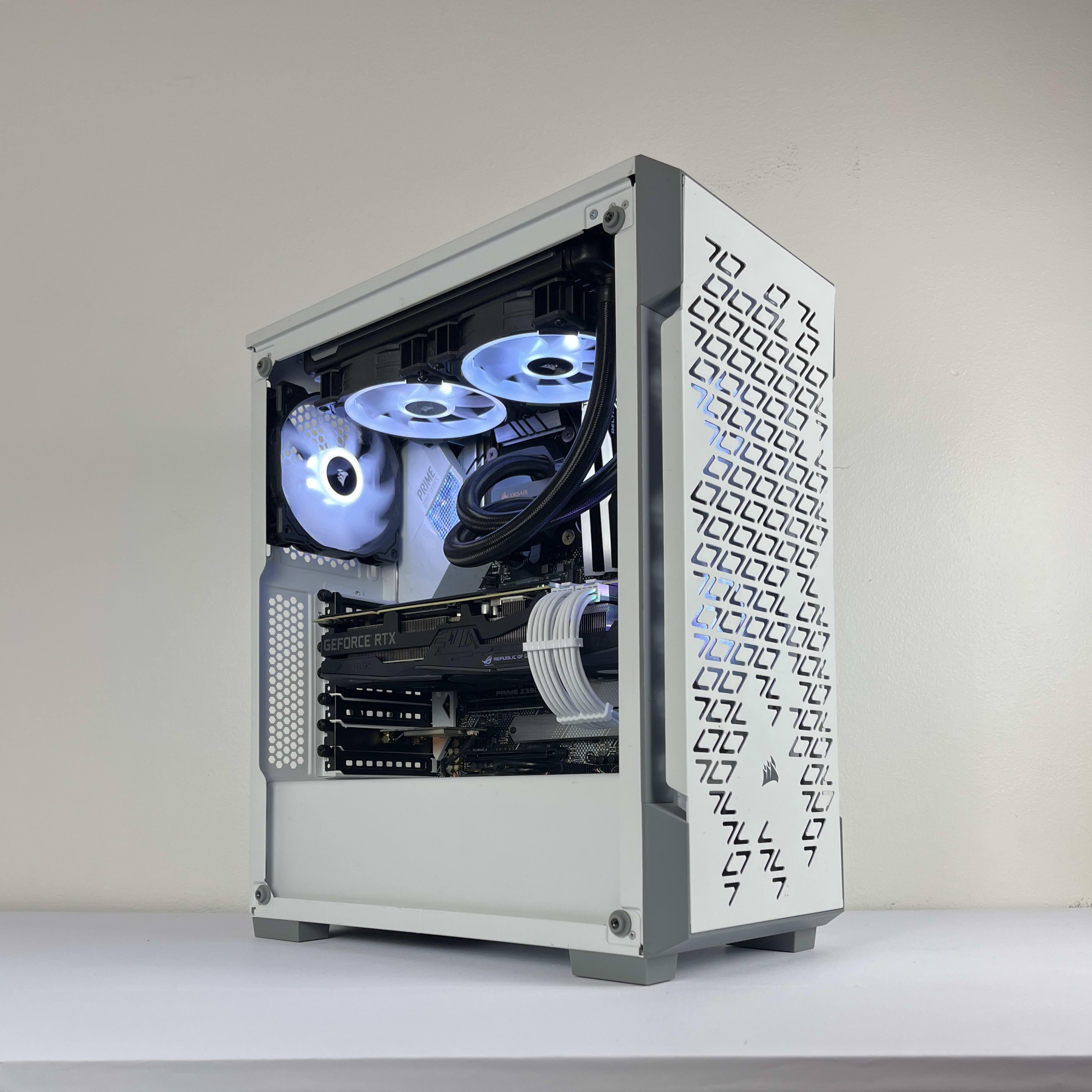 ❄️GLACIER❄️ | 1440p Gaming PC | Intel i7 9700k | Asus RTX 2080 | 32GB DDR4 3600MHz