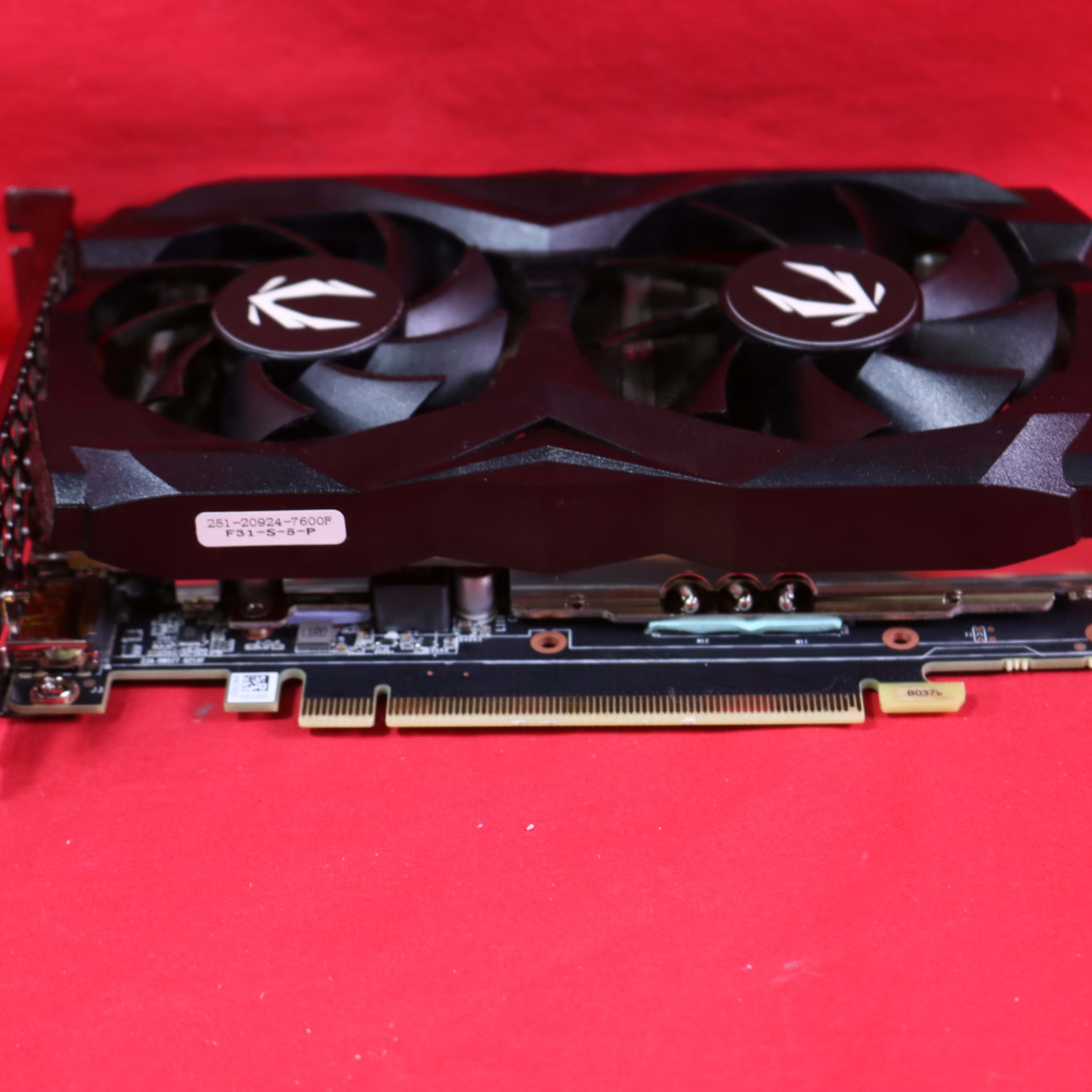 *AS IS/FOR PARTS OR REPAIR* Zotac Gaming GeForce GTX 1660 Super 6 GB Gaming PCIe 3.0 x16 Desktop GPU