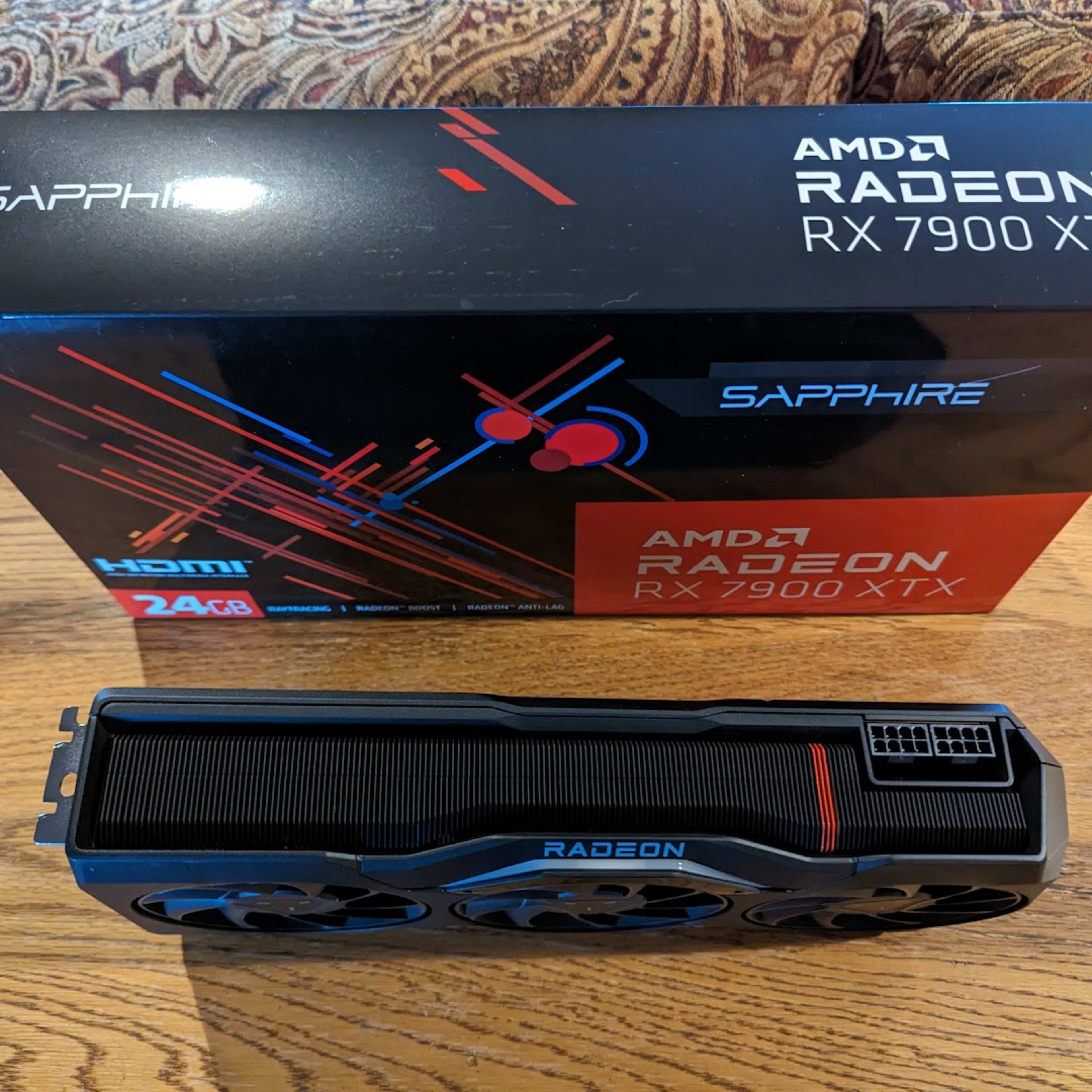 Sapphire Radeon RX 7900 XTX 24GB GDDR6 Graphics Card 21322 Sapphire Radeon RX 7900 XTX 24GB GDDR6 Graphics Card 21322