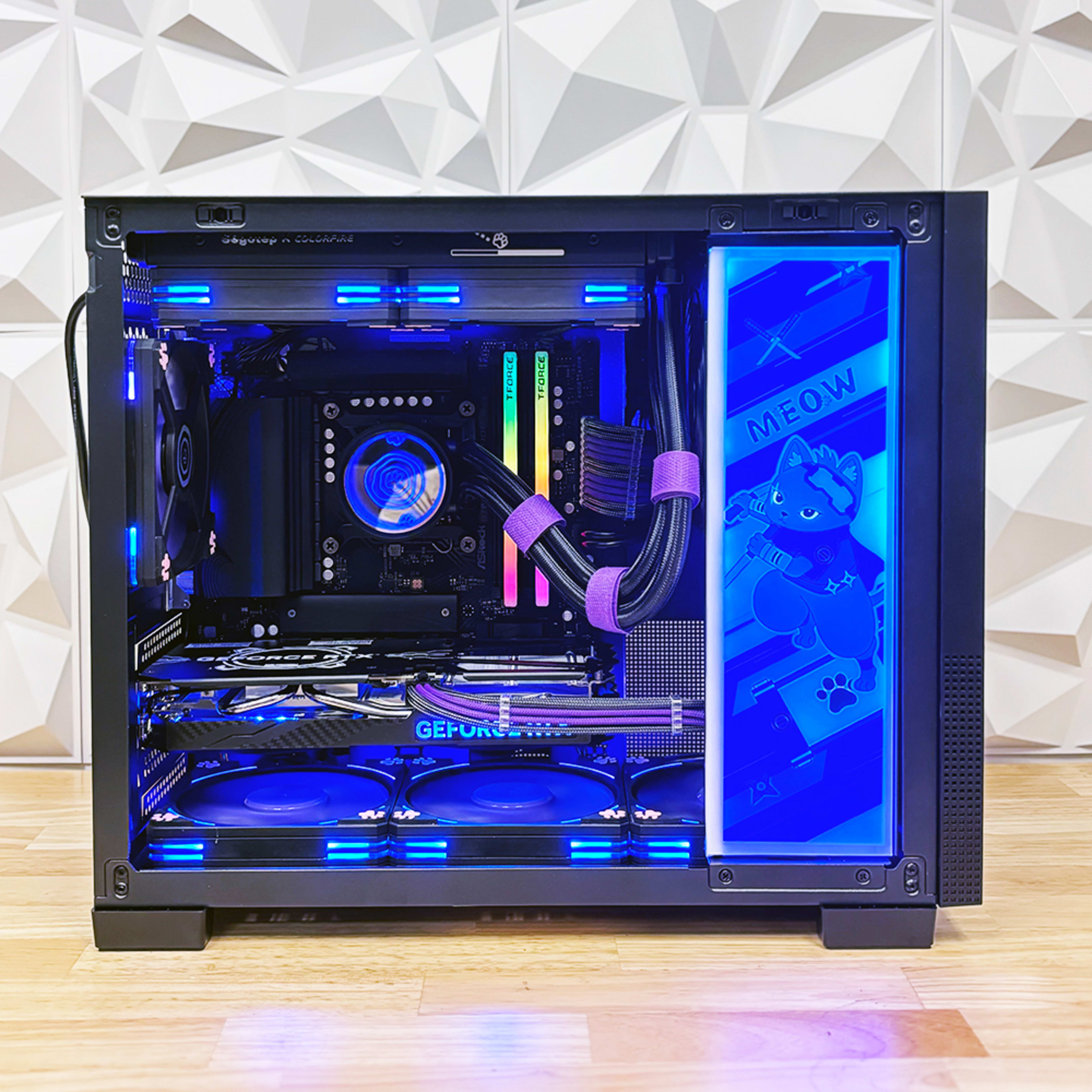 🥷🏾Nyan-Ja🥷🏾Gaming PC ⚔ RTX 4060 8GB 💜 i5-13400F ⚔ 32GB DDR5 💜 1T M.2 ⚔ Windows 11 Home