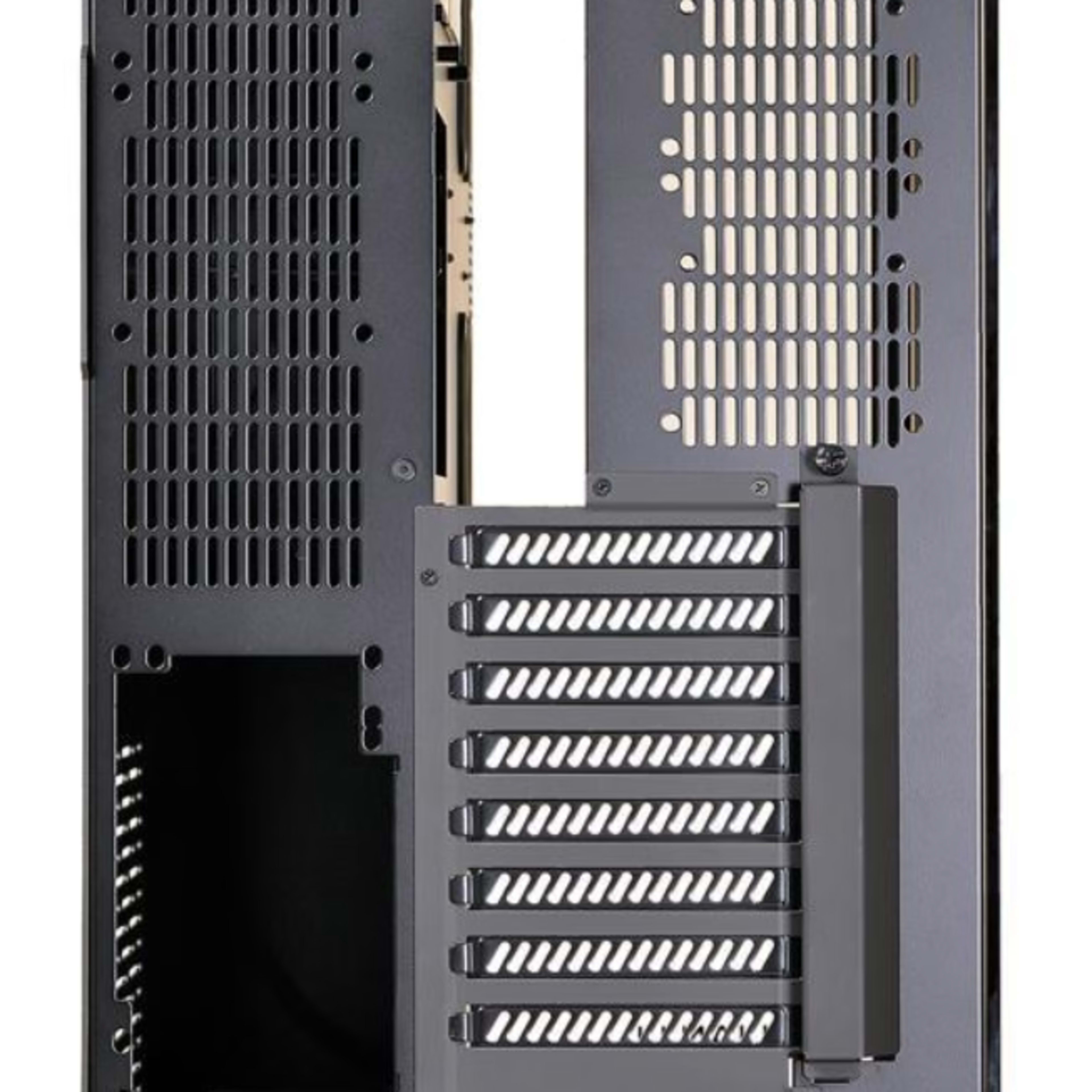 NEW LIAN LI PC-O11 WGX ROG Certified Edition Computer Case (Black Aluminum, Steel & Tempered Glass)