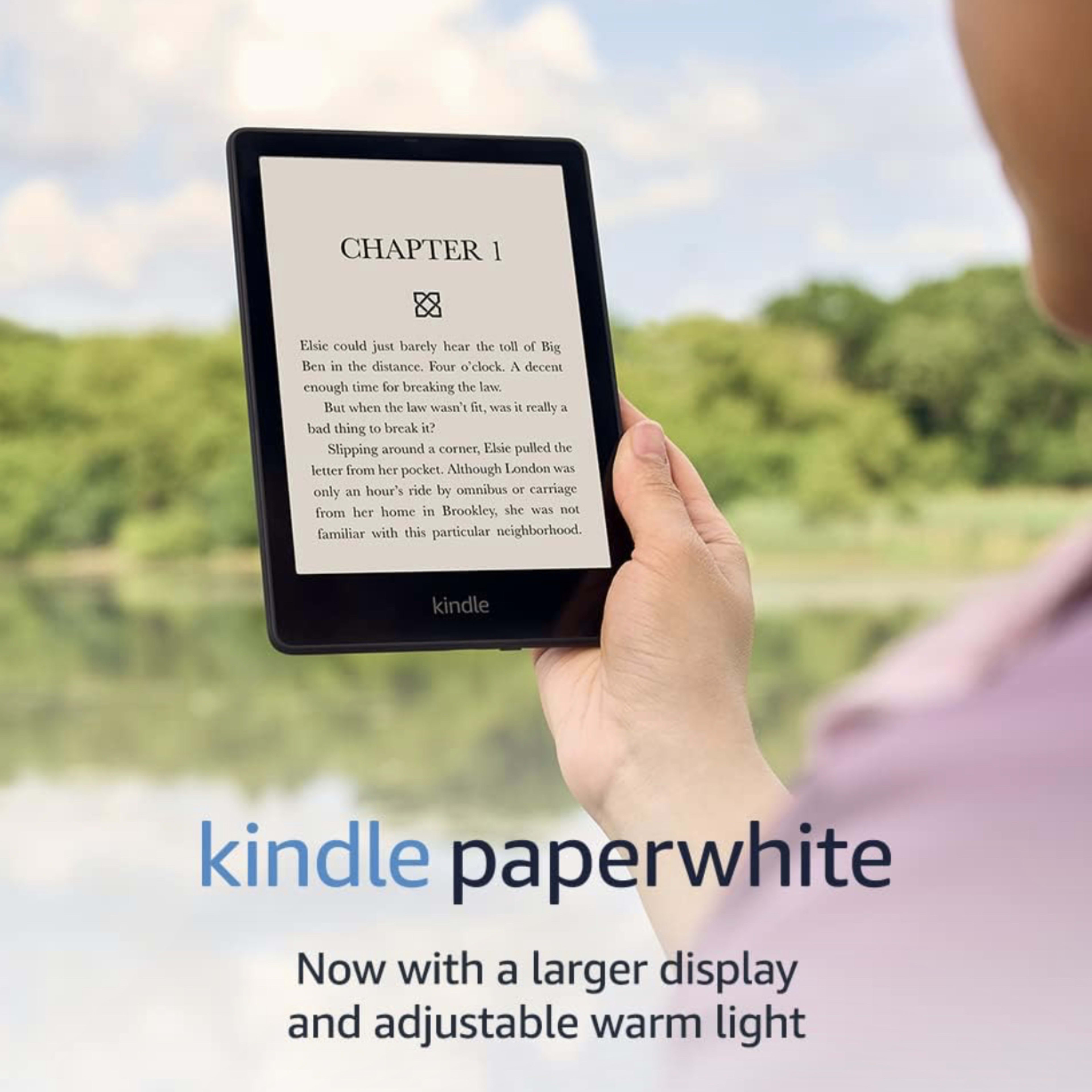 Kindle Paperwhite (8 GB) – 6.8" display and adjustable warm light – Black