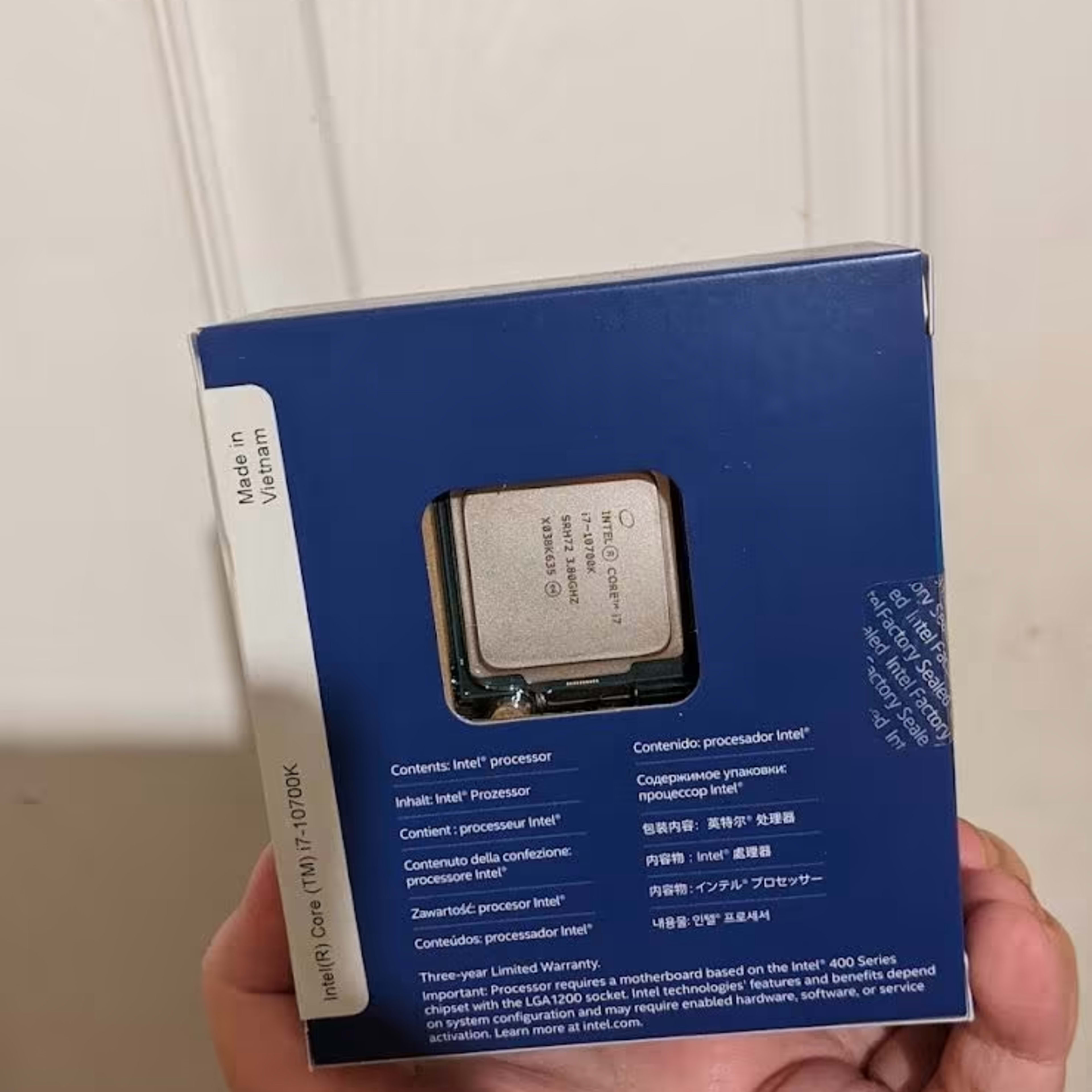 BNIB Intel Core i7-10700K