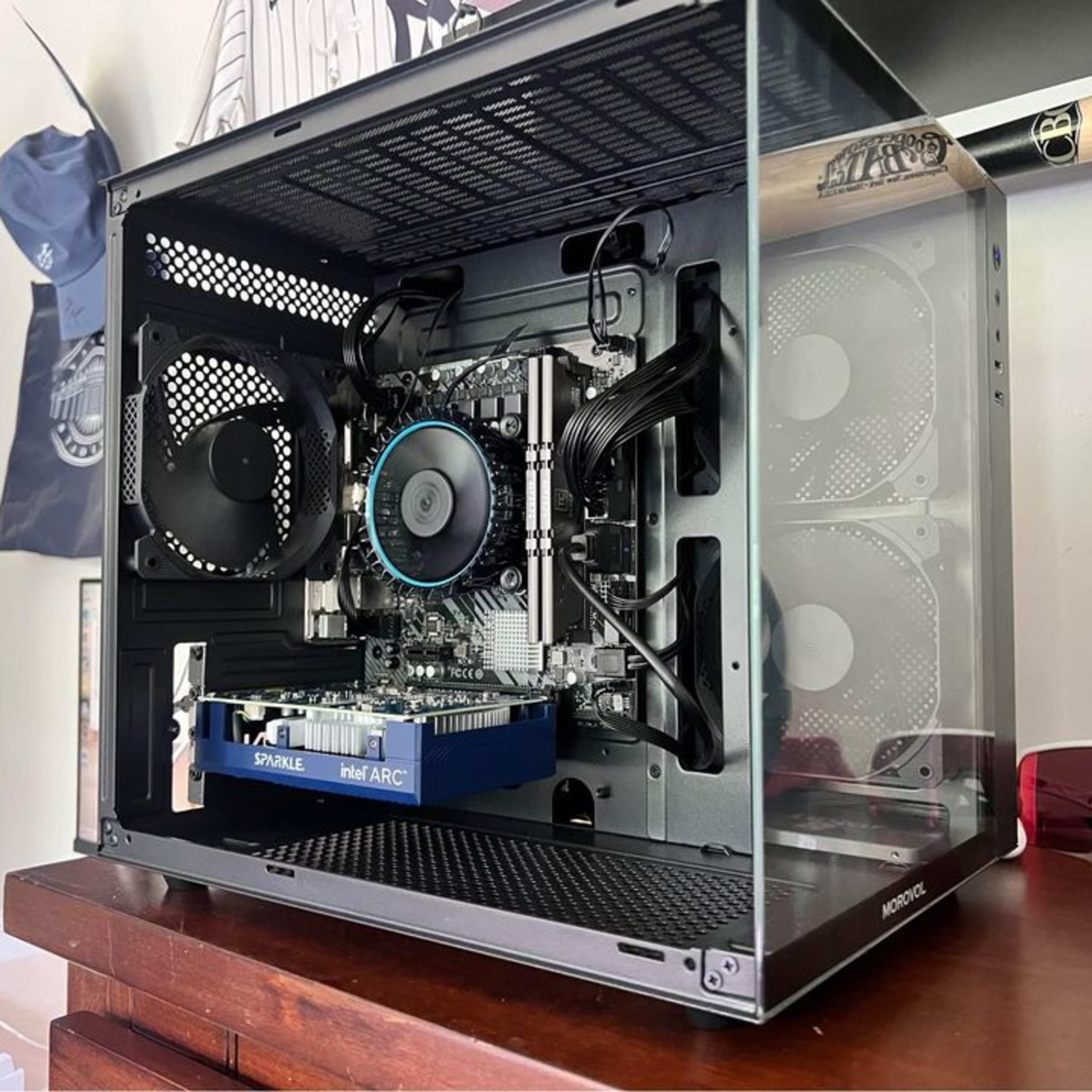 Entry Level Gaming PC Intel Core i3 12100F-Intel ARC A380 6GB Newly Built