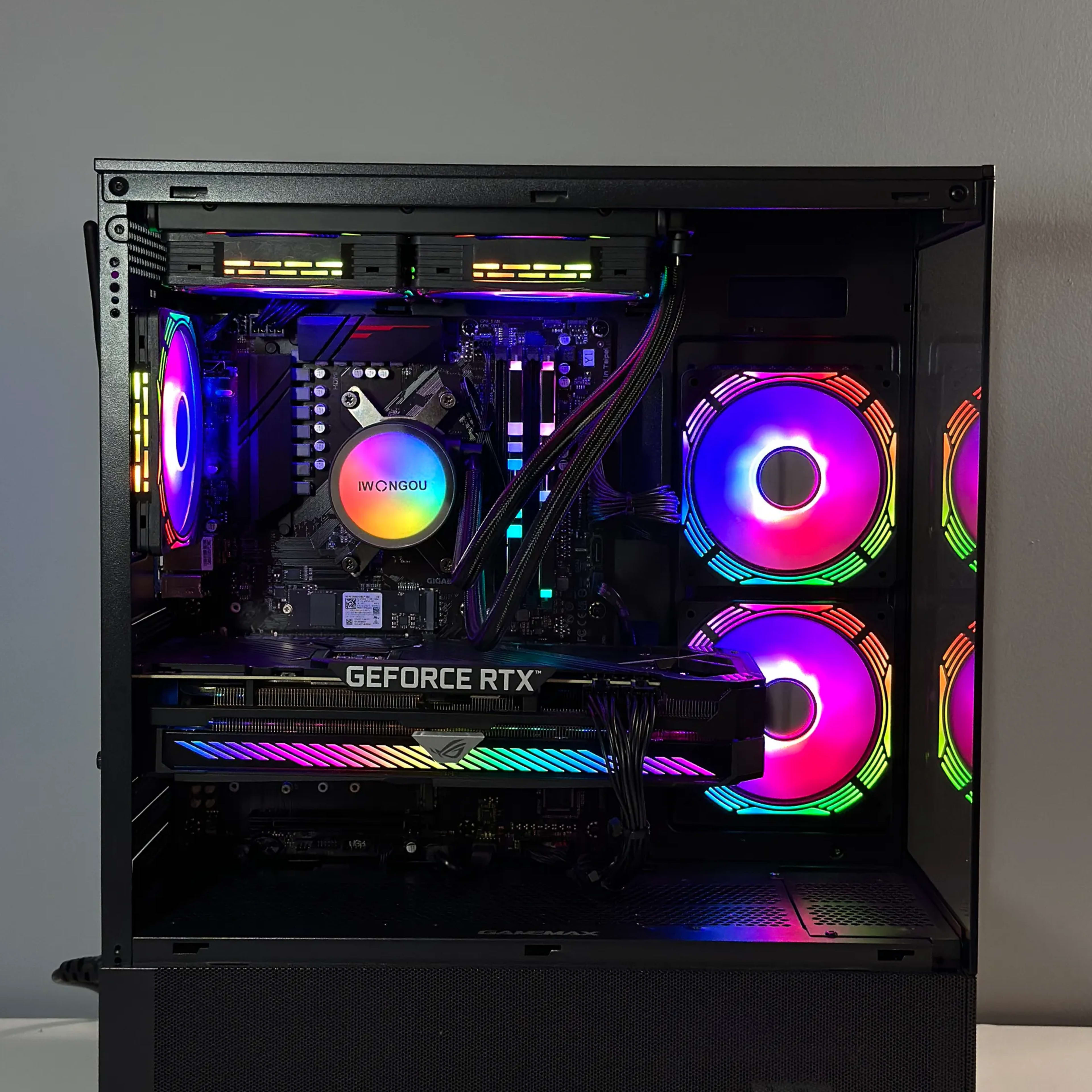 💜FAST LIQUID COOLED GAMING PC💜| RTX 3070 8GB, Ryzen 7 3700X 