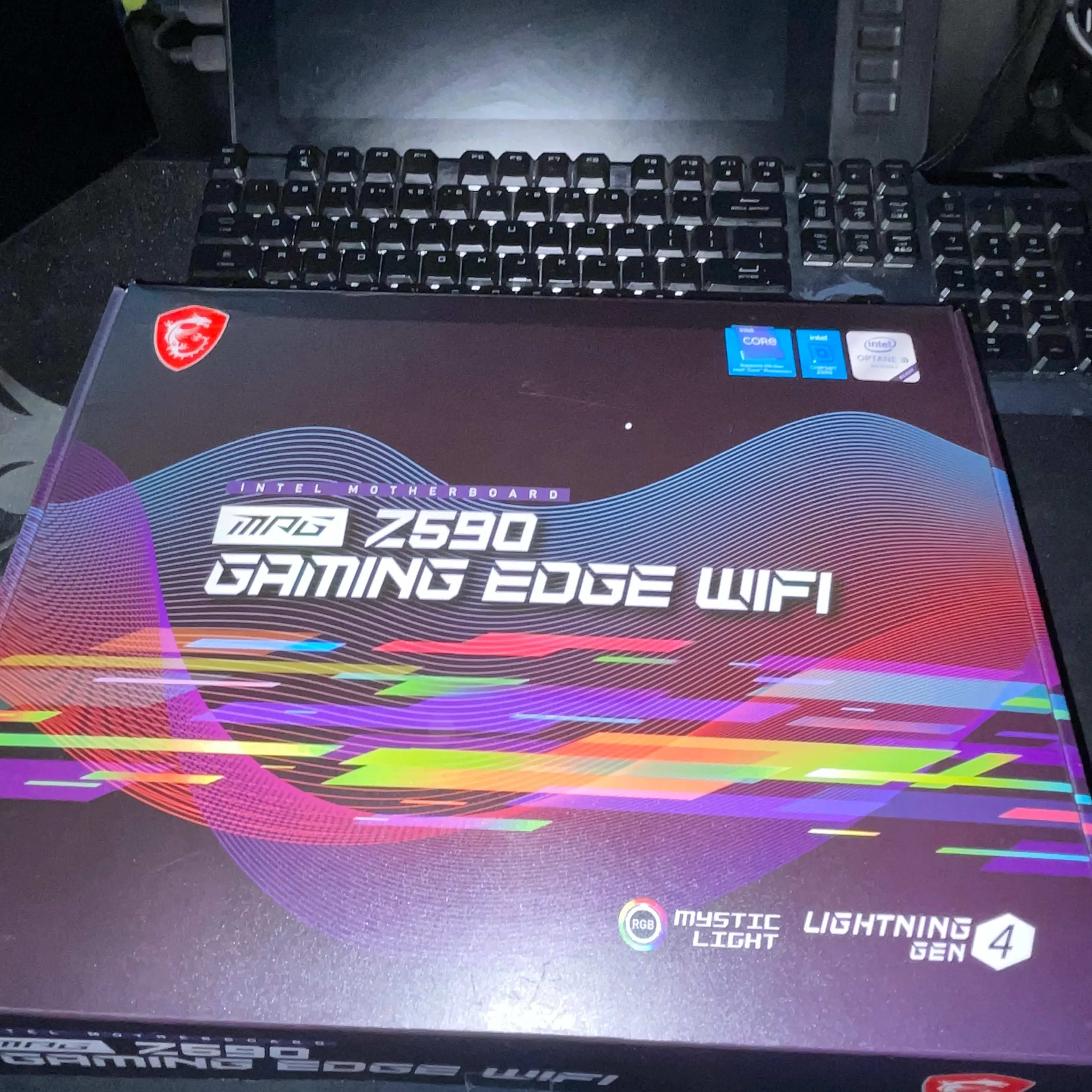 MSI gaming edge z590 wifi and Tridentz 3600mhz (2x8gb)16gb combo