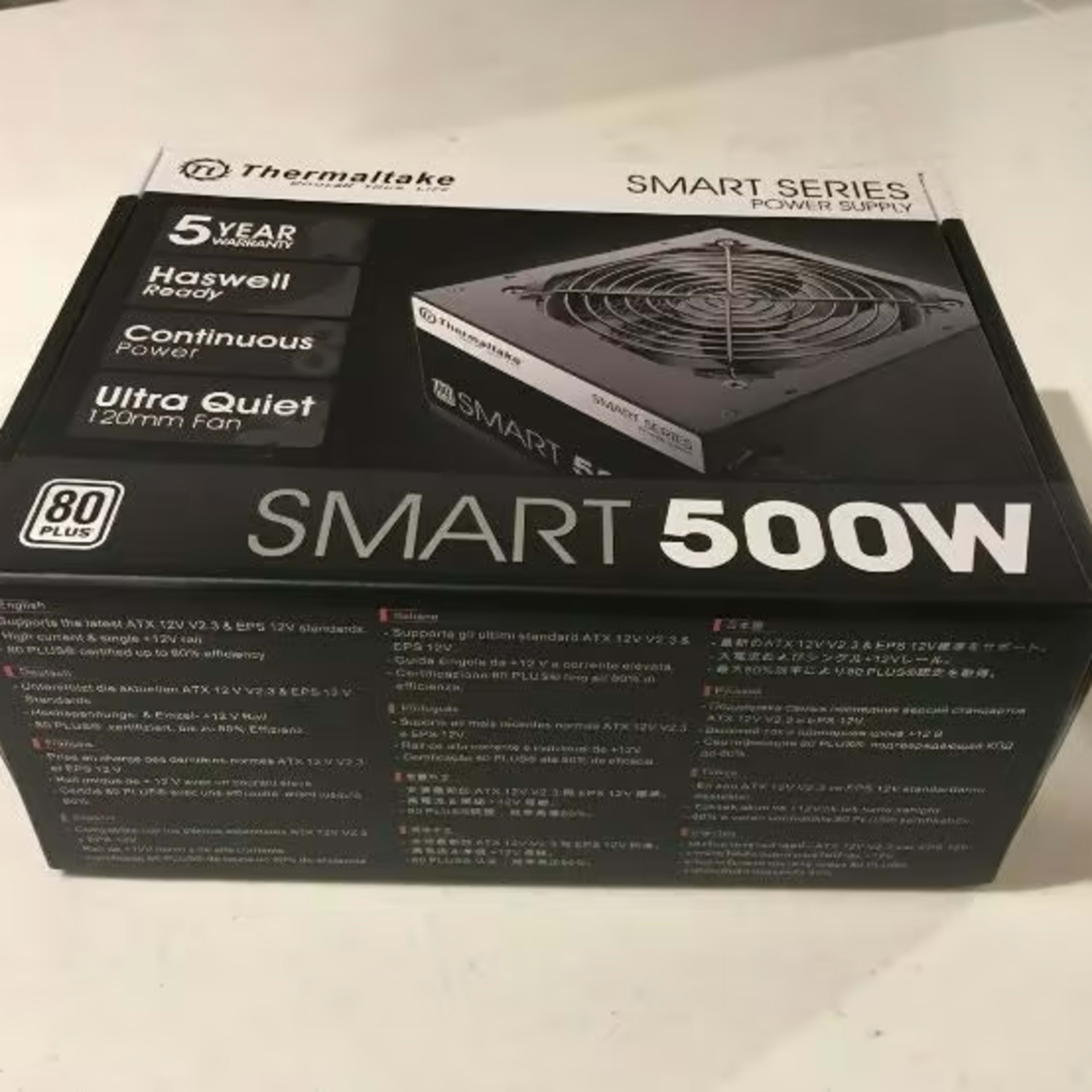 (Retirement Sale) Thermaltake Smart 500 Watt 80* Non-Modular PSU