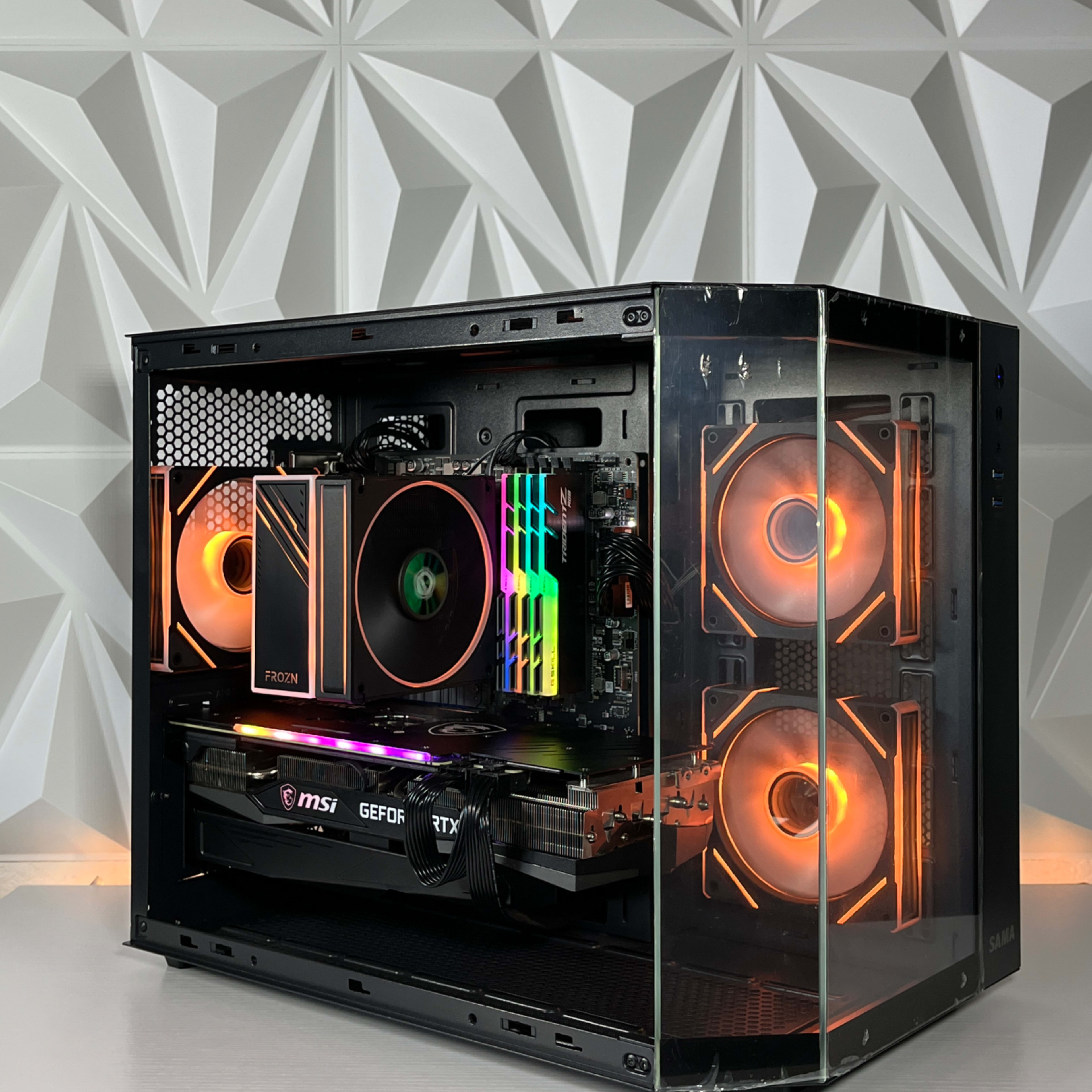 RTX 3070 TRIO, Ryzen 7 5800X, 32GB RAM | Black RGB Gaming RTX 3070 TRIO, Ryzen 7 5800X, 32GB RAM | Black RGB Gaming