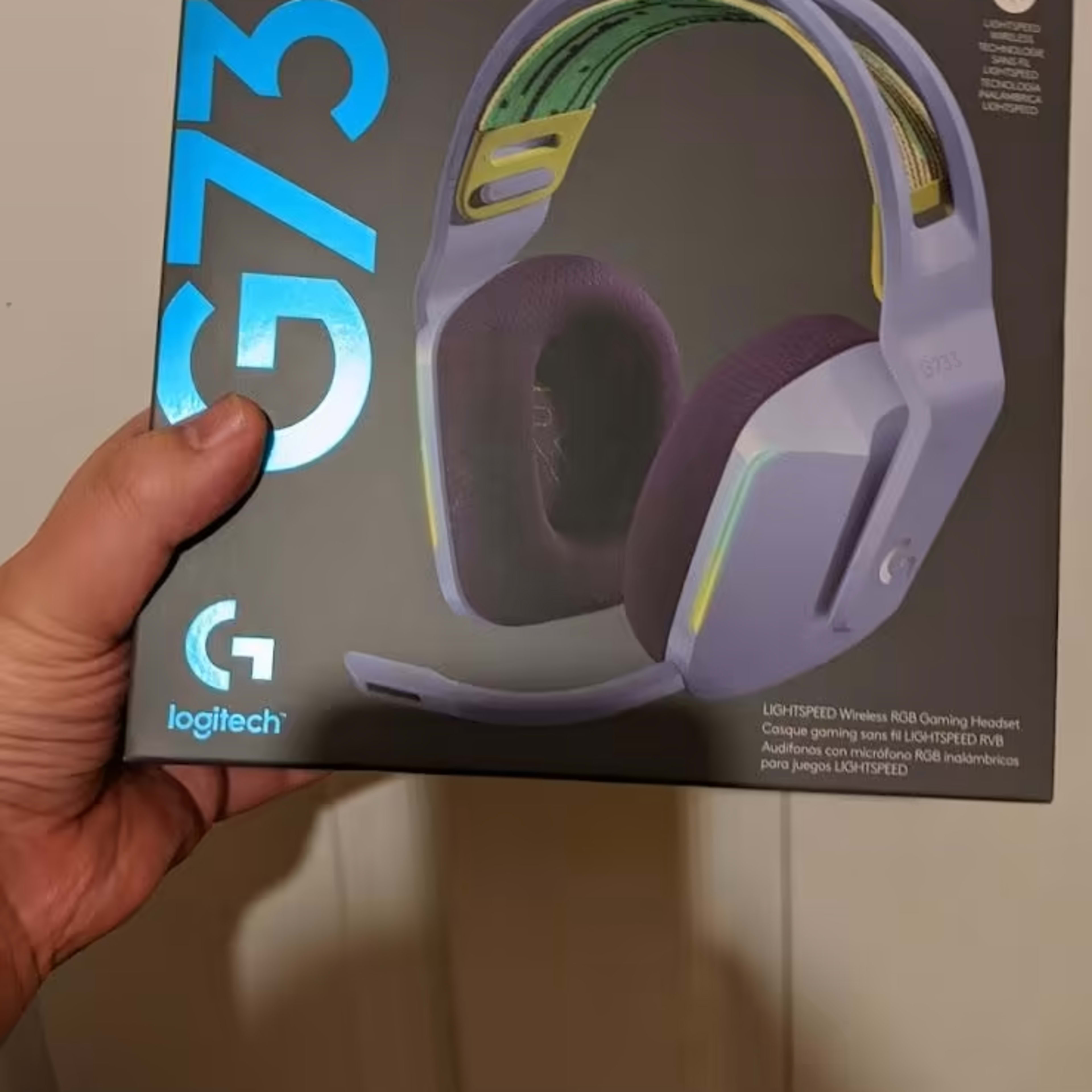 LOGITECH G G733 Casque Gaming Sans Fil Lightspeed BLUE