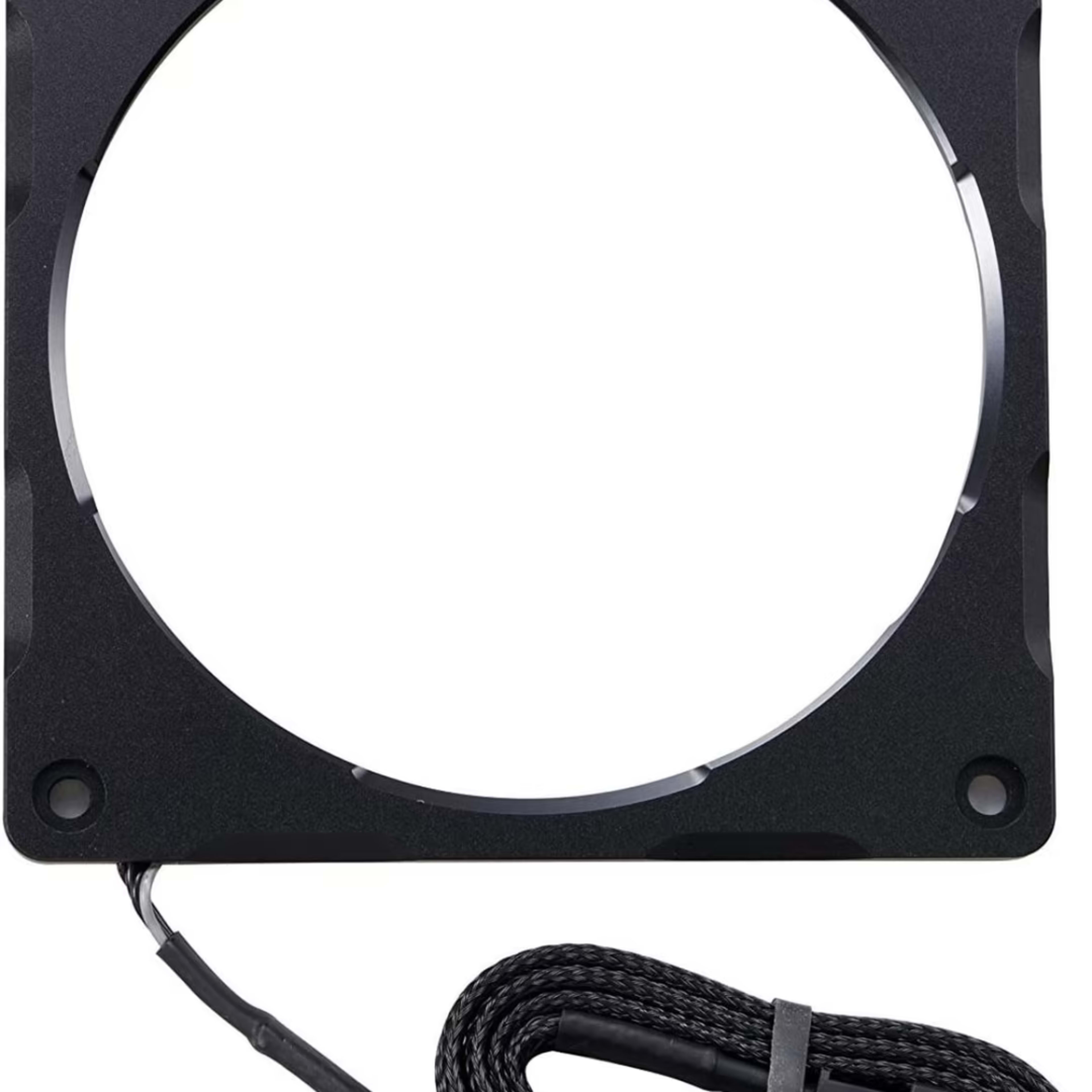 Phanteks Halos Lux Digital LED 120mm Fan Frame Alum, Black (Used, Like New)