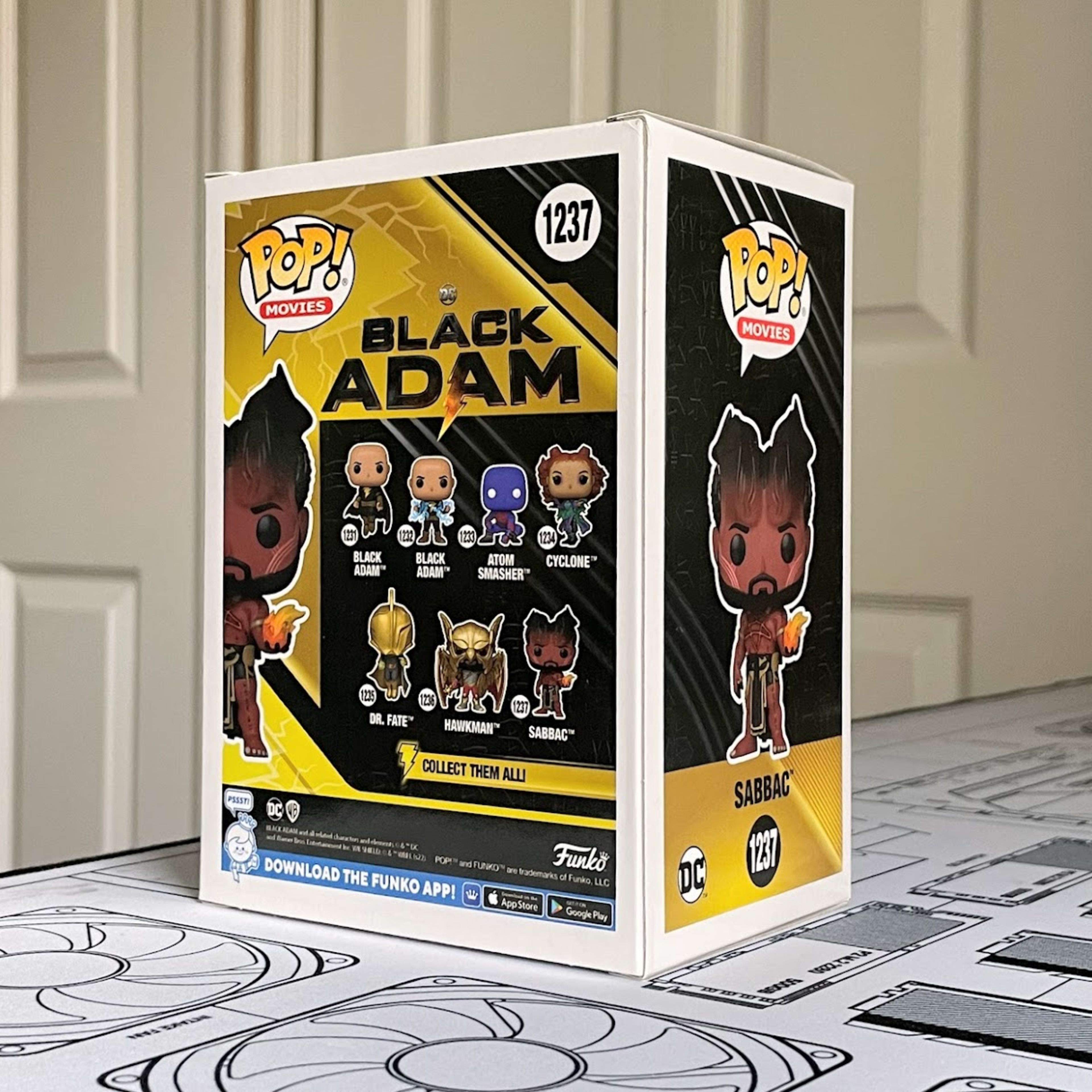 Funko Pop! Movies: Black Adam - Sabbac