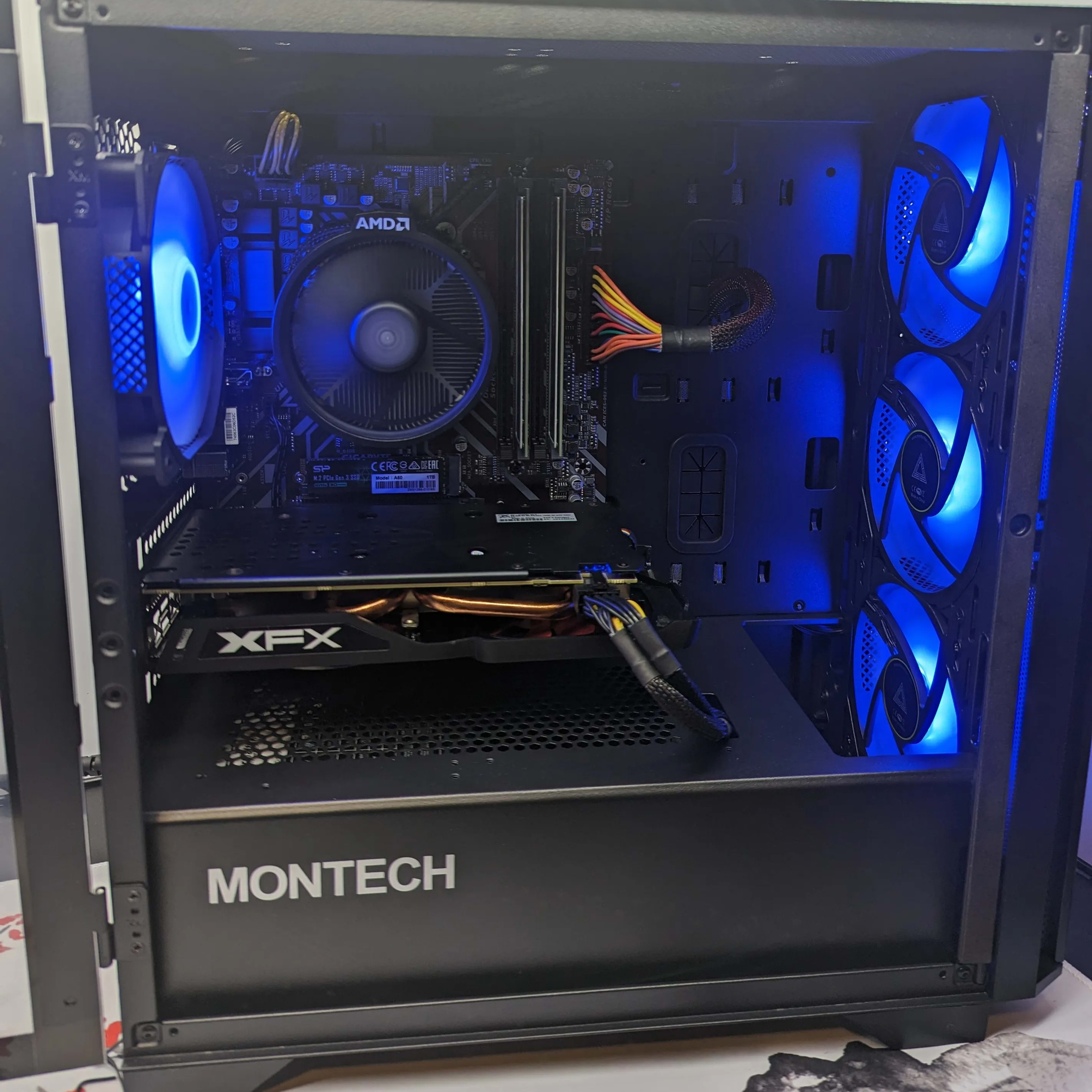 Gaming Rig/Streaming Rig Ryzen 5 3600/ 16GB DDR4 / 1TB SSD / RX570 8GB