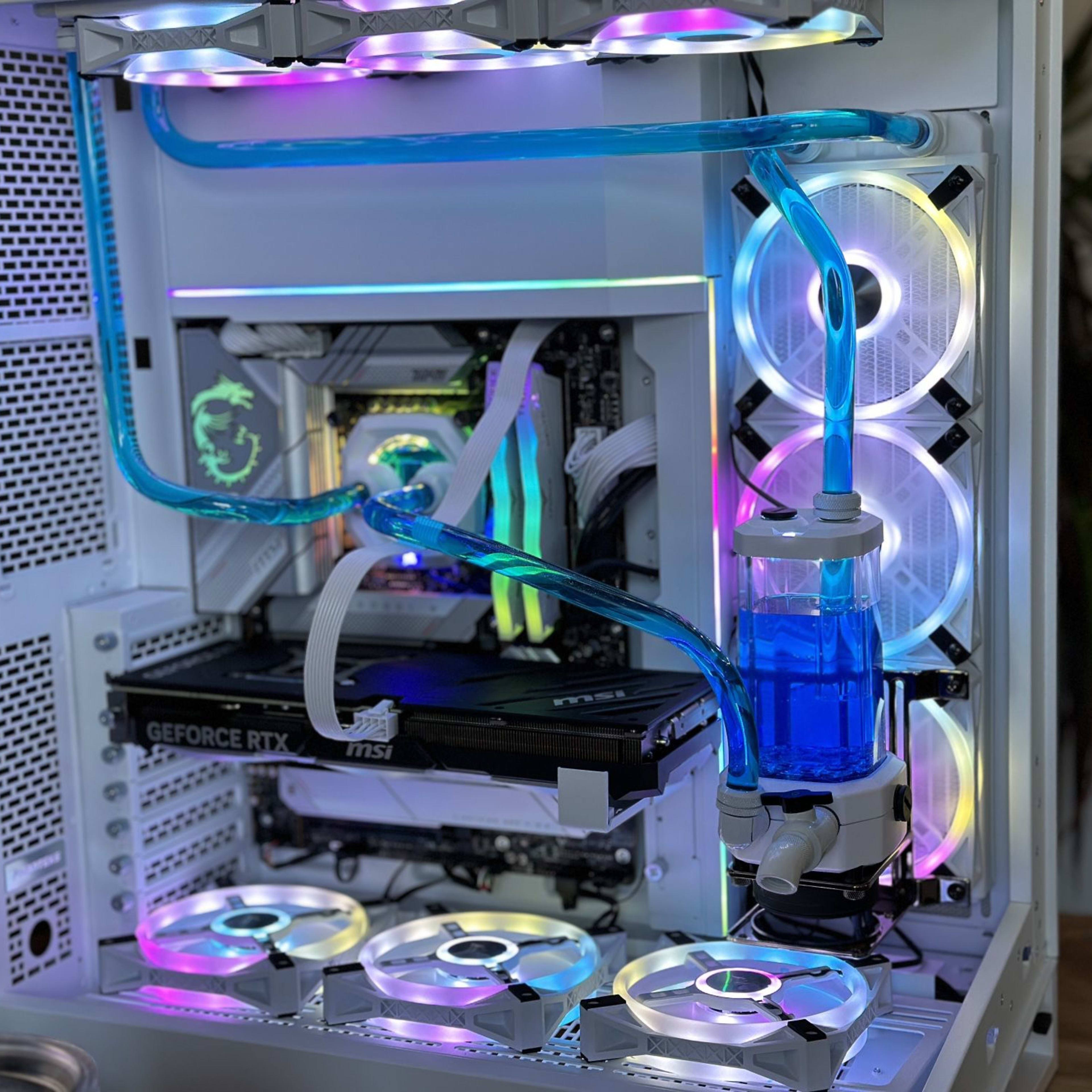 NV7 fully water cooled Gaming PC Jawa
