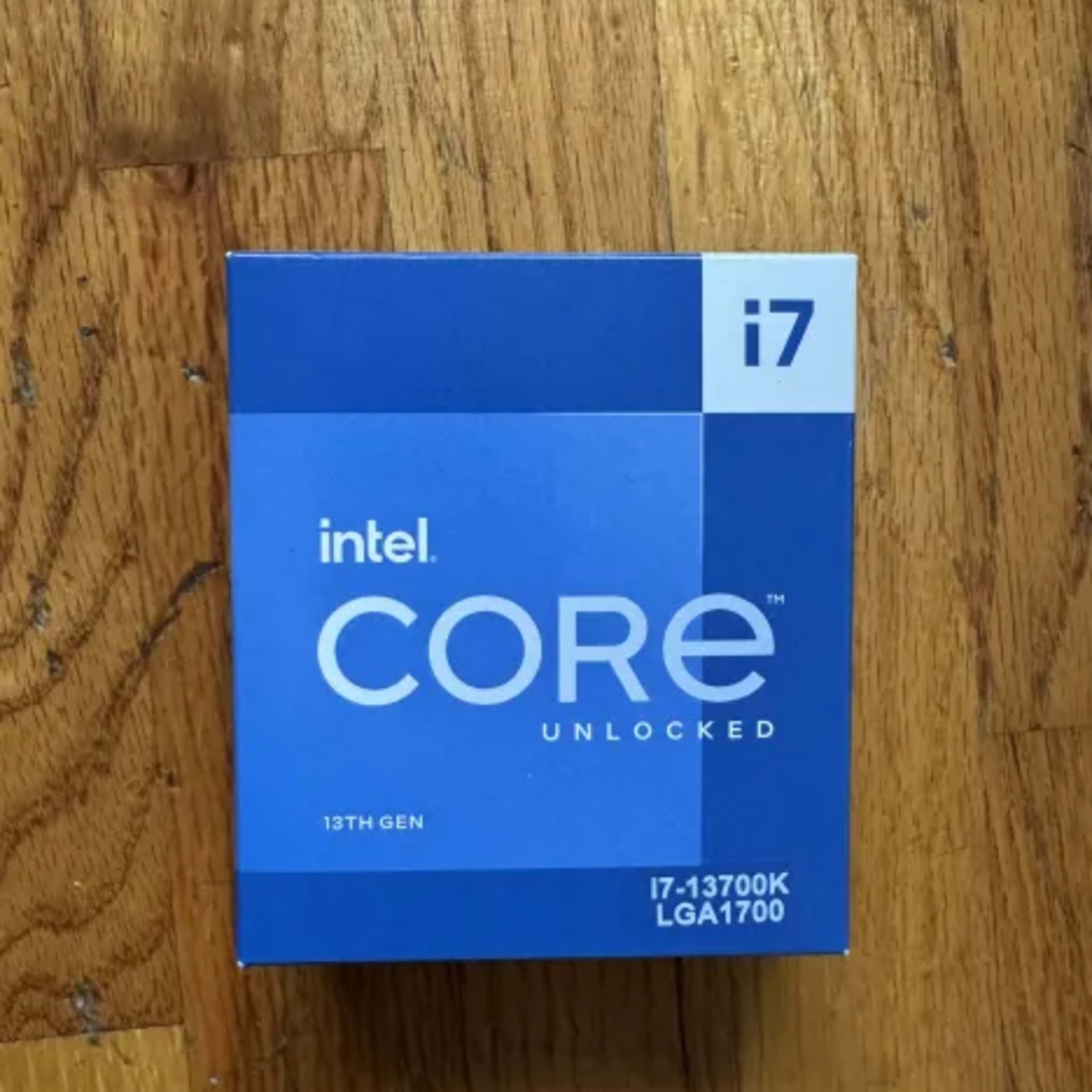 Brand New Intel i7 13700k