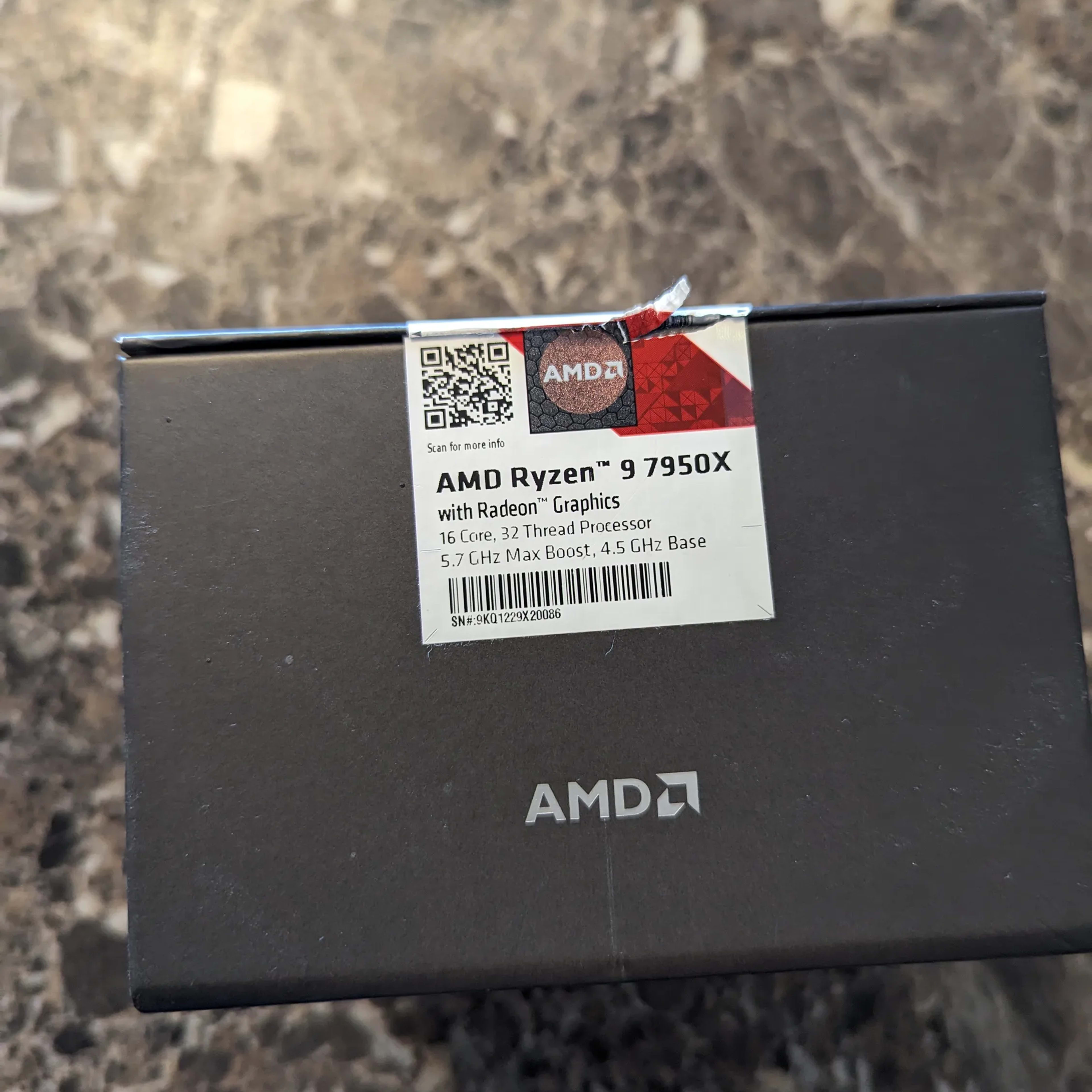 Open Box AMD Ryzen 9 7950x | Jawa