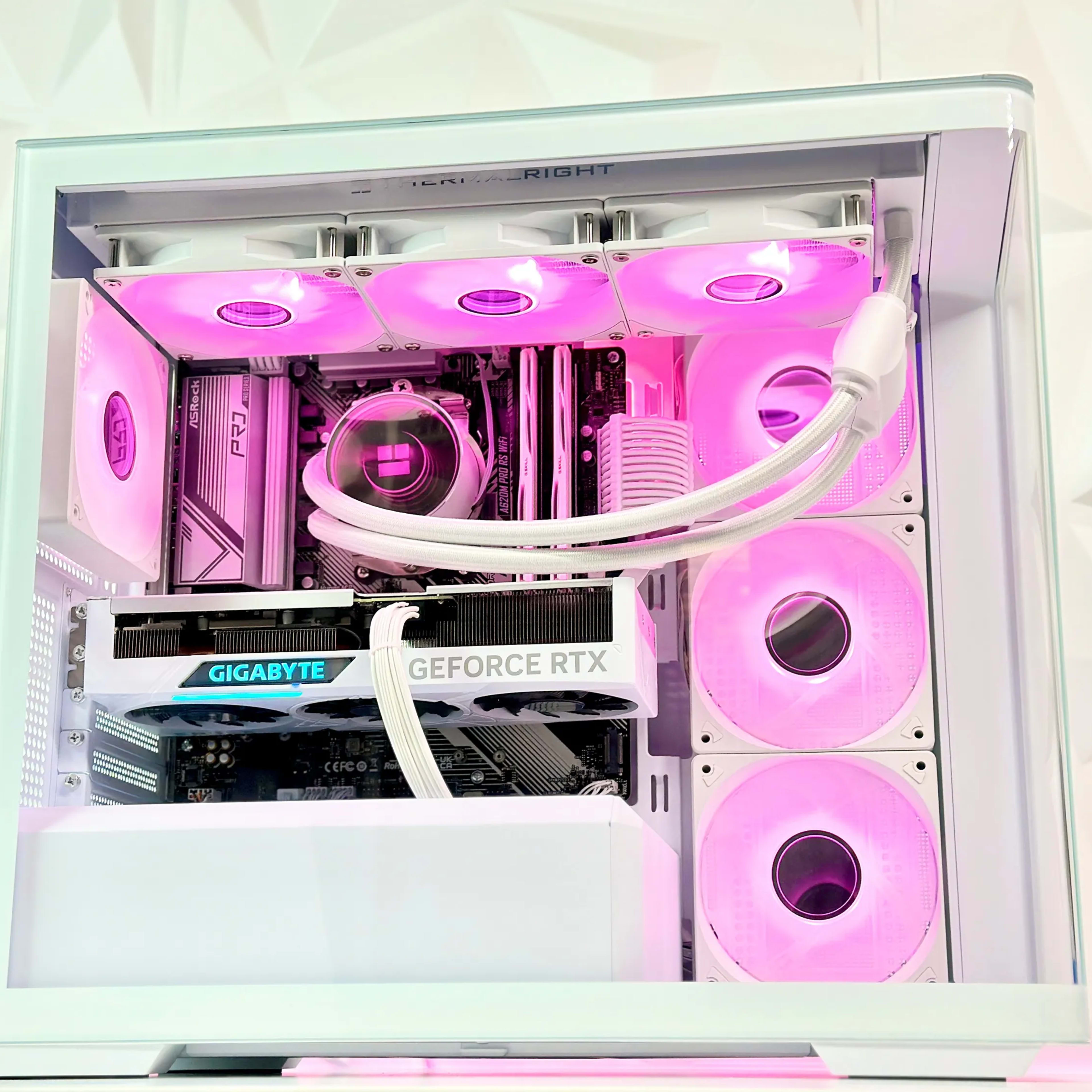 🧊🥶🧔‍♂️Iceman❄️Liquid Cooled Gaming PC❄️Nvidia RTX 4070 Super 12GB❄️AMD Ryzen 5 7500F❄️32GB DDR5