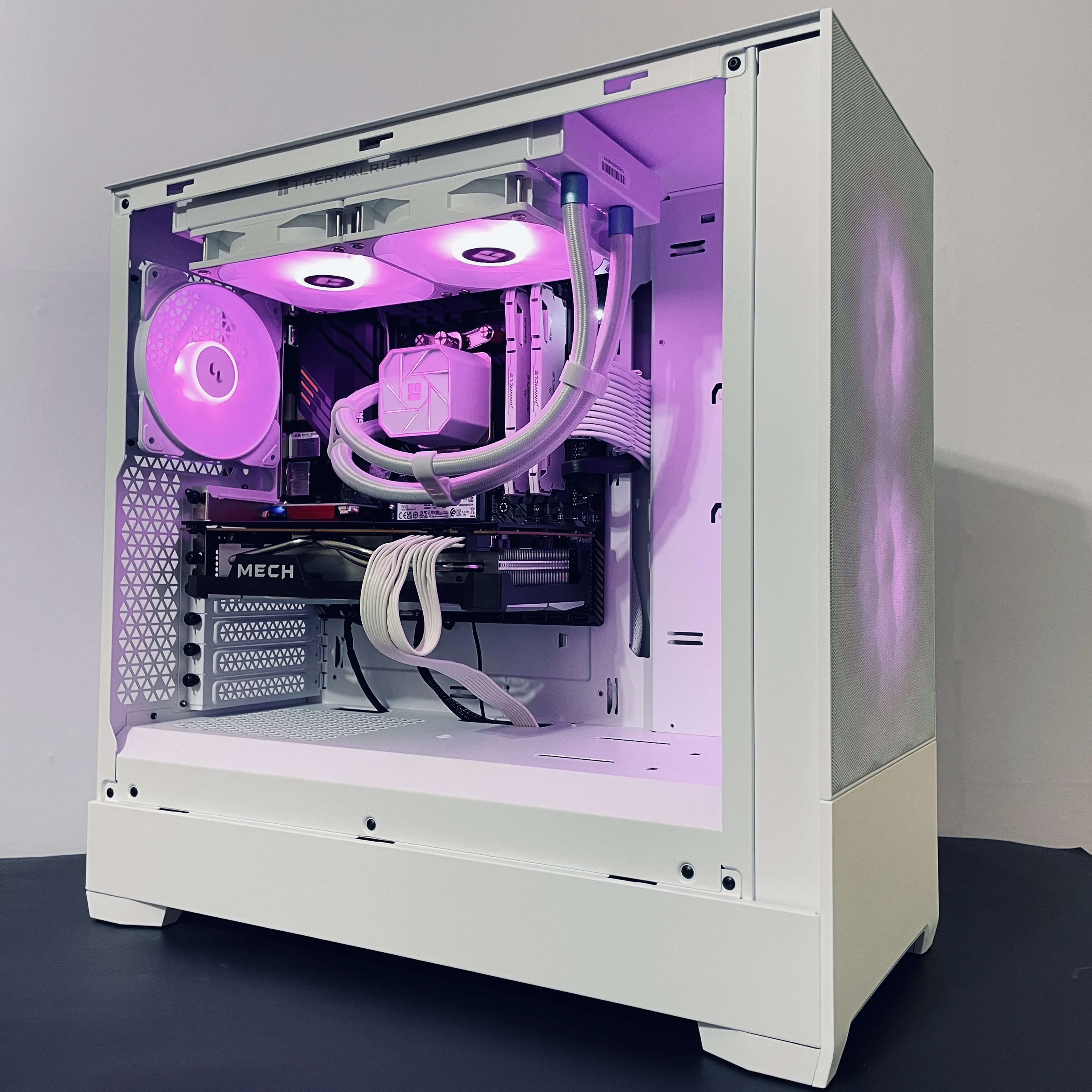 ❄️Liquid Cooled White Gaming PC 1440p - Ryzen 5 5600 ○ 32GB RAM ○ 1TB NVMe SSD - RX 6700 XT 12GB | Jawa ❄️Liquid Cooled White Gaming PC 1440p - Ryzen 5 5600 ○ 32GB RAM ○ 1TB NVMe SSD - RX 6700 XT 12GB | Jawa