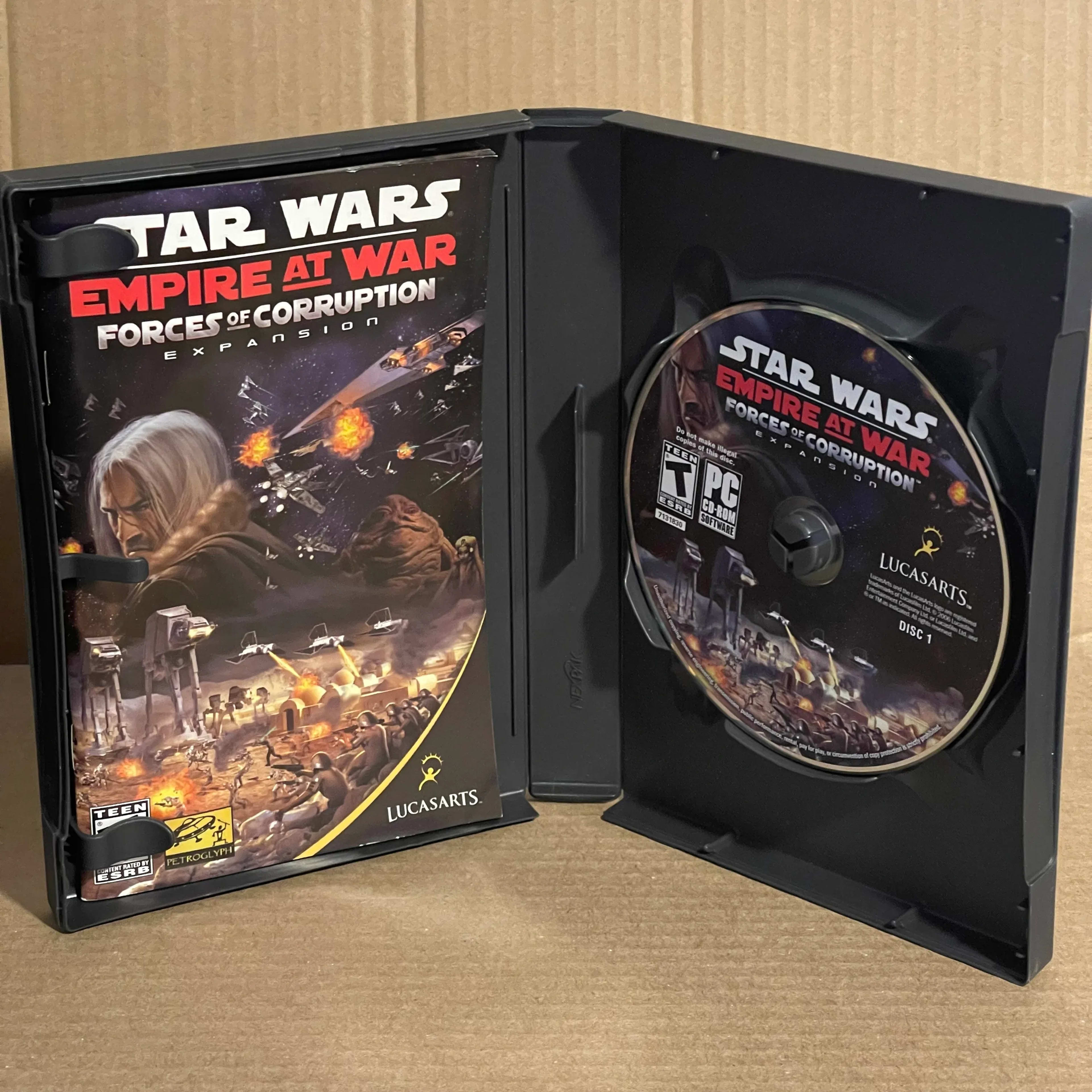 Star Wars Empire At War & Forces of Corruption Expansion Bundle