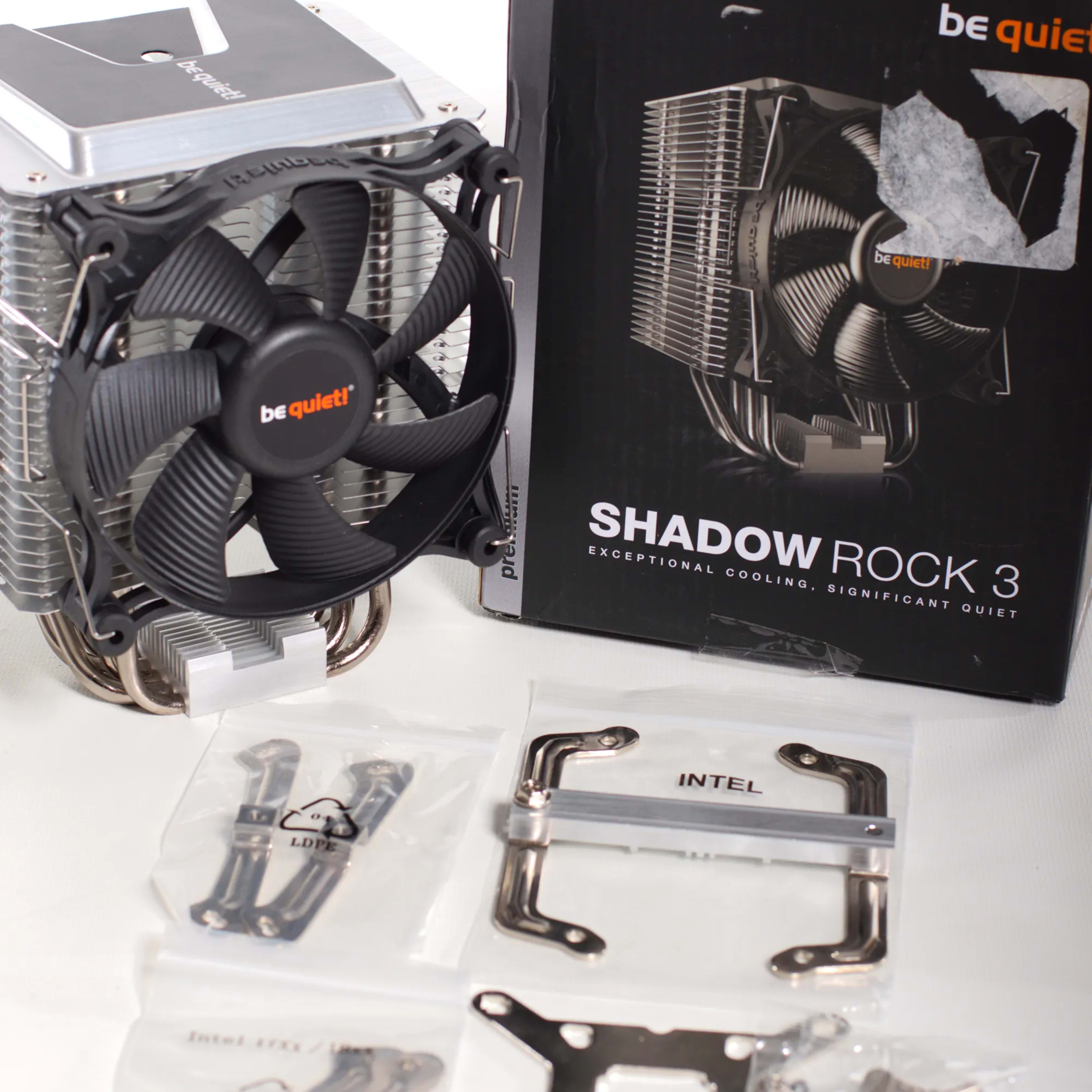 New be quiet! Shadow Rock 3 CPU Cooler Intel & AMD Silver