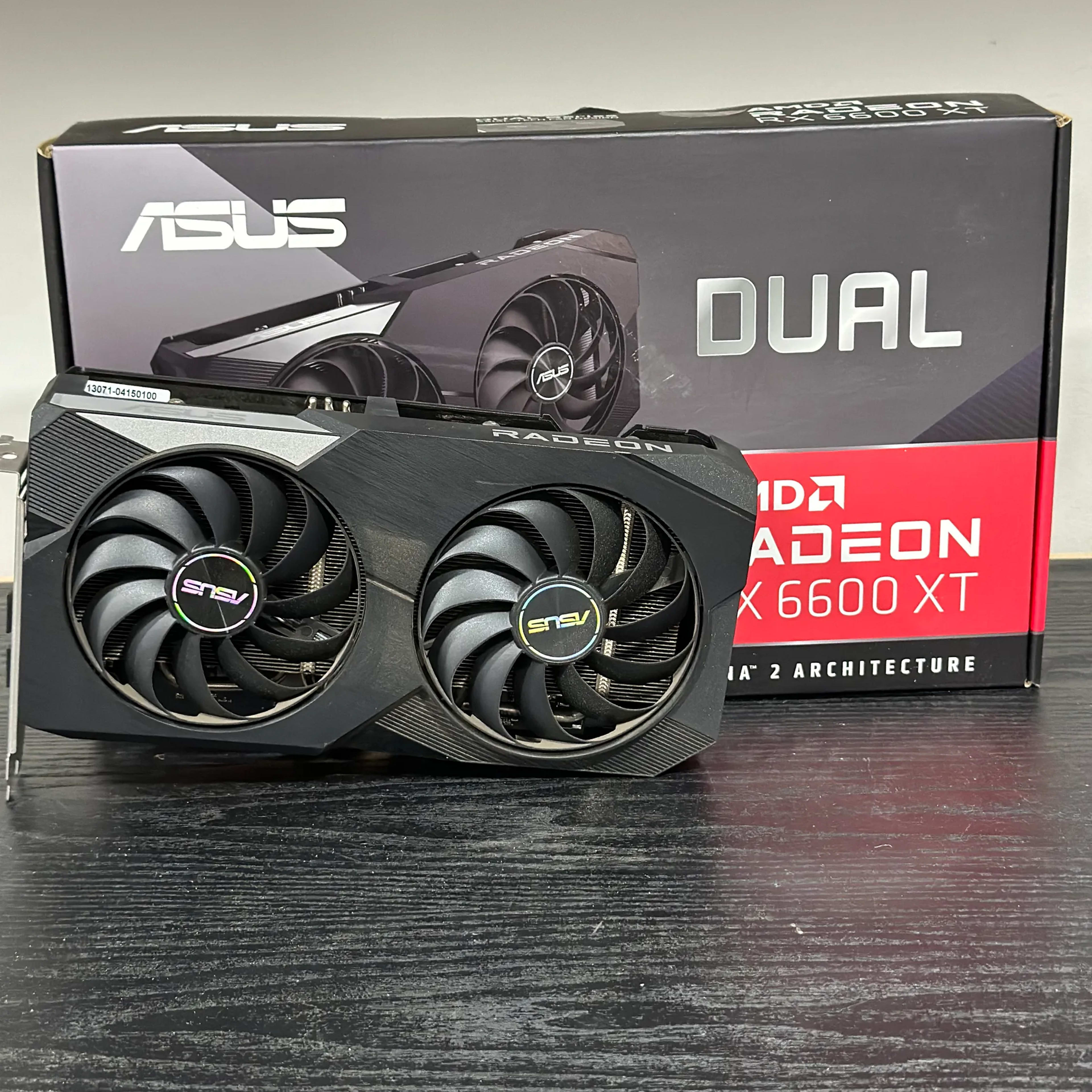 ASUS Dual Radeon RX 6600 XT 8GB GDDR6 PCI Express 4.0 ASUS Dual Radeon RX 6600 XT 8GB GDDR6 PCI Express 4.0