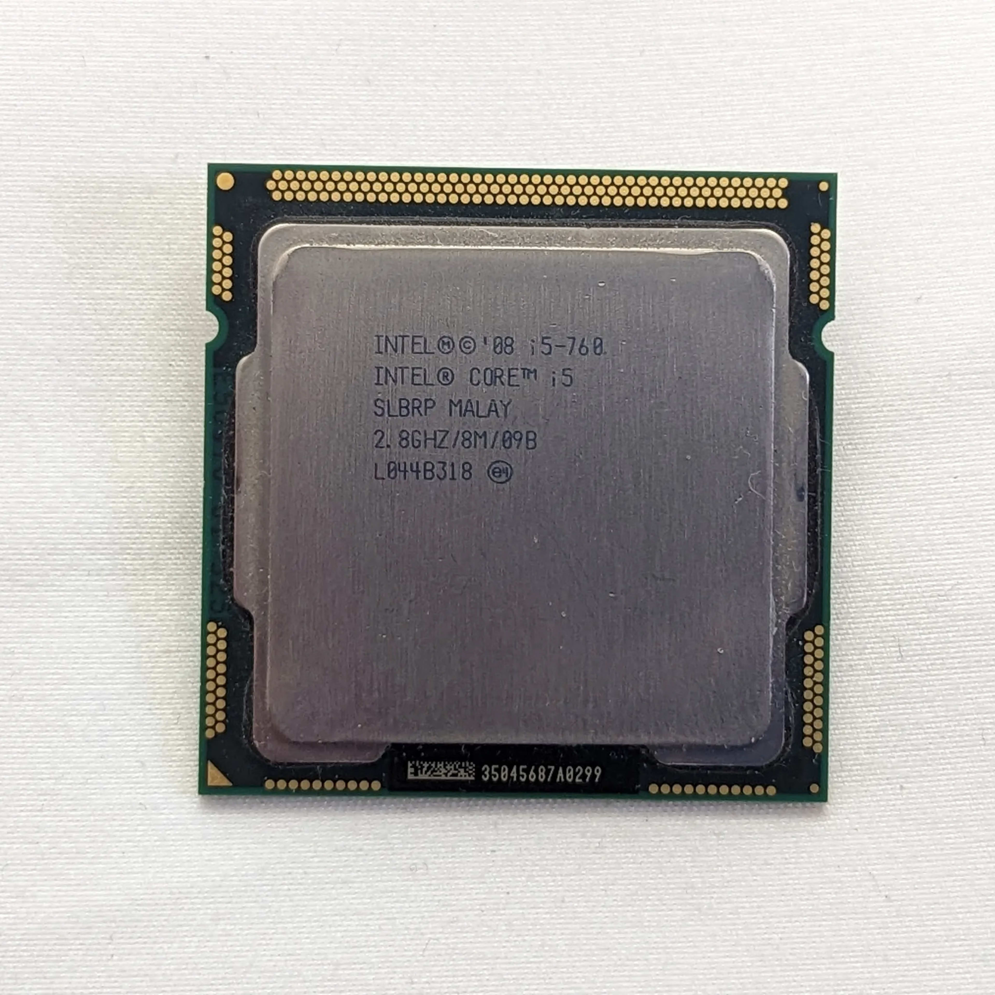 Intel Core i5-760 2.8Ghz Quad Core LGA 1156 1st Gen Processor CPU 